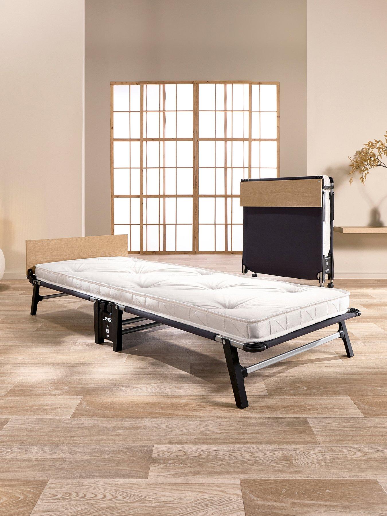 Jaybe QP80 Quick Folding Bed with Pocket Sprung Mattress, Single