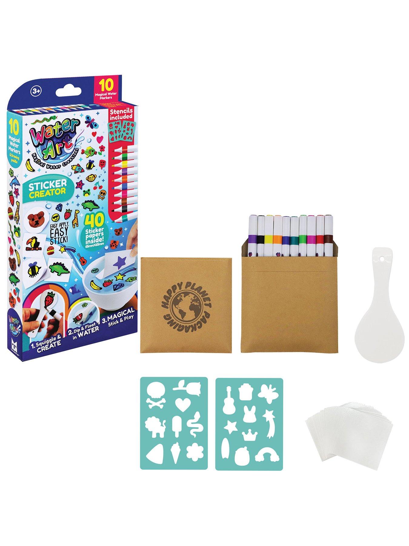 Image 4 of 8 of Brainstorm Toys Water Art Sticker Set