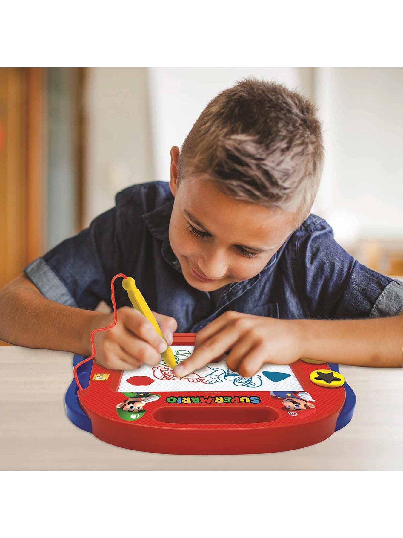 Image 7 of 7 of Super Mario Magnetic Multicolor Drawing Board with accessories A5 Format