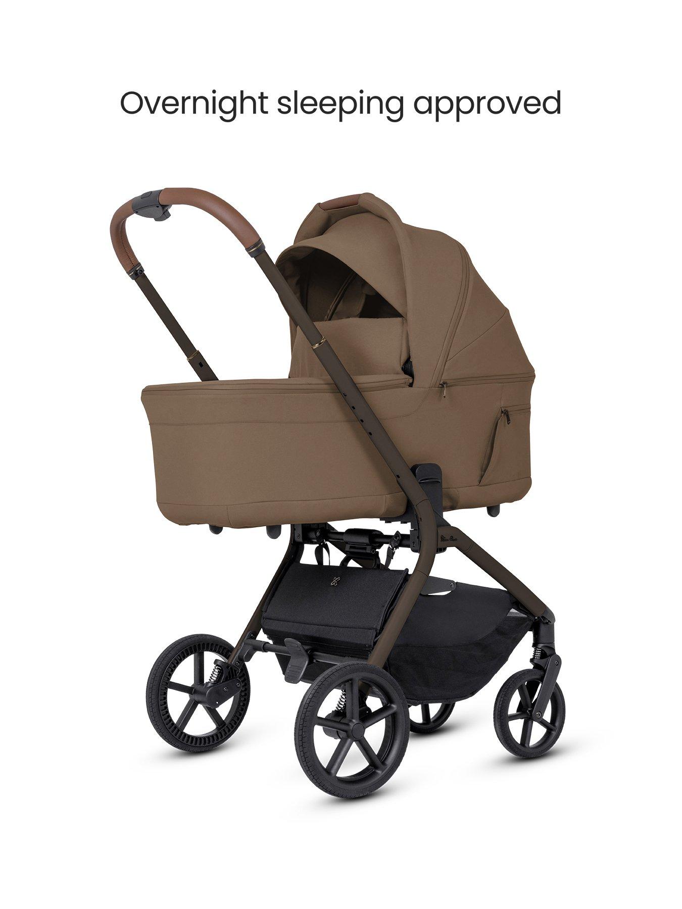 Image 2 of 8 of Silver Cross Breez Family Travel System Pushchair Bundle - Maple