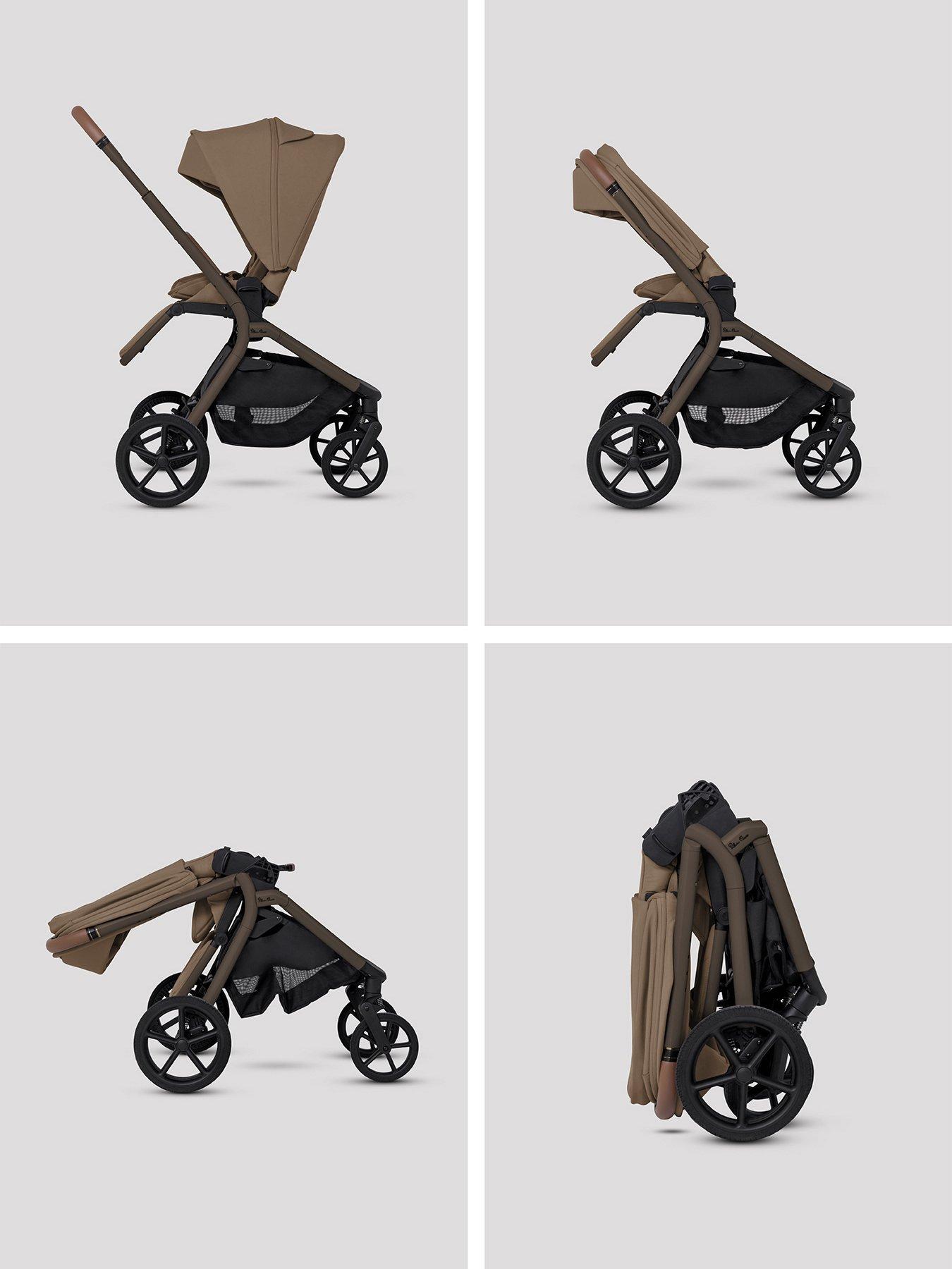 Image 4 of 8 of Silver Cross Breez Family Travel System Pushchair Bundle - Maple