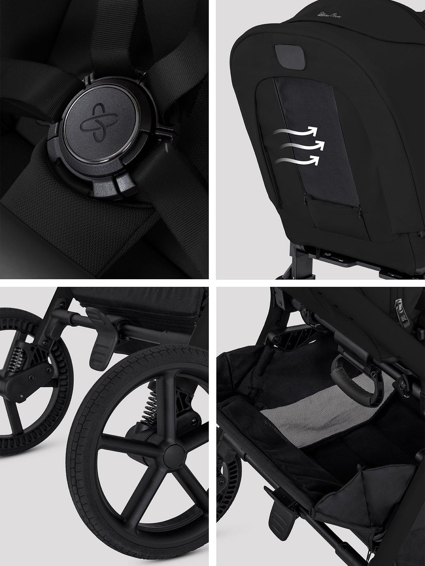 Image 4 of 7 of Silver Cross Breez Pushchair - Onyx