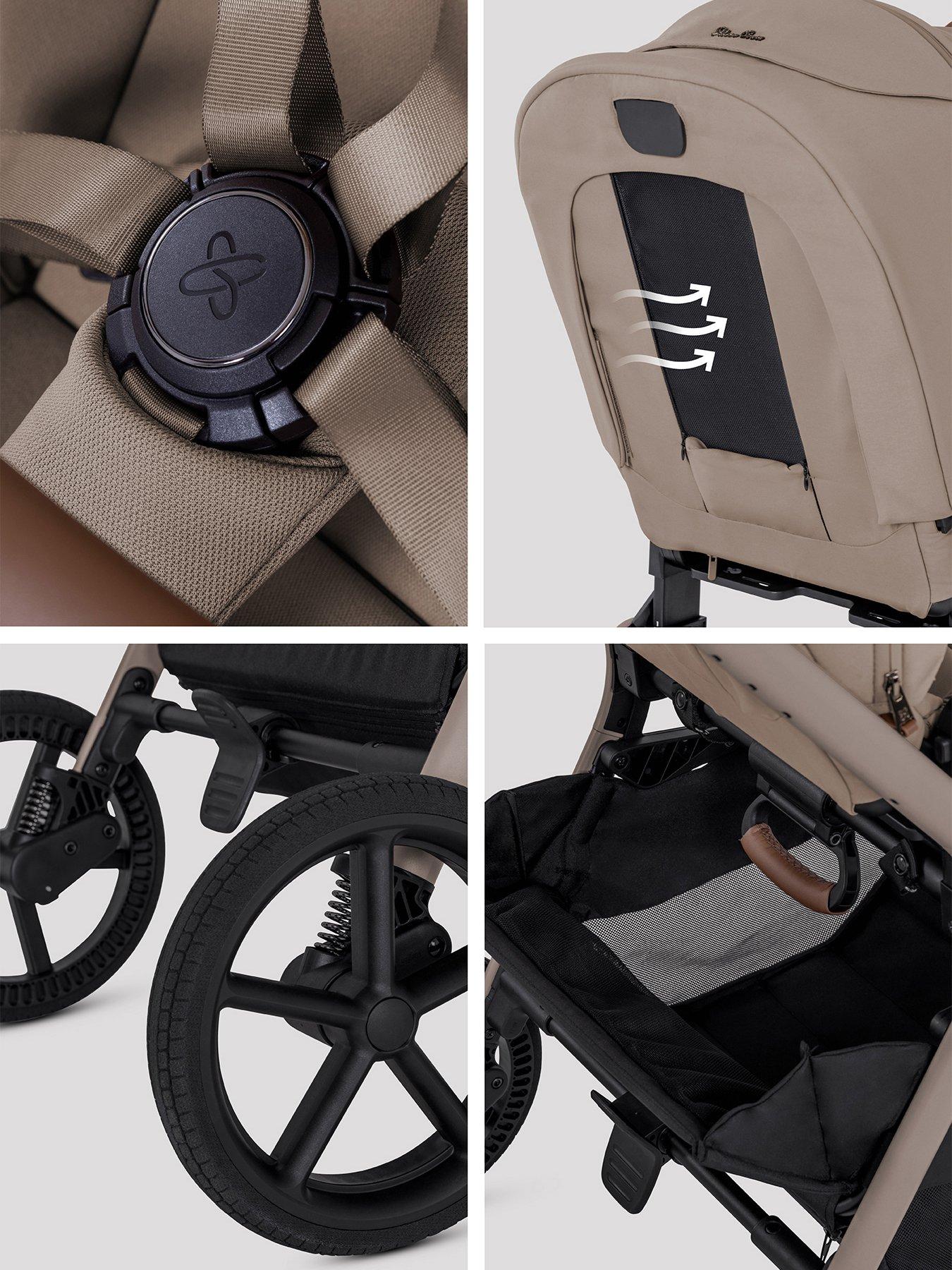  image of silver-cross-breez-pushchair-champagne