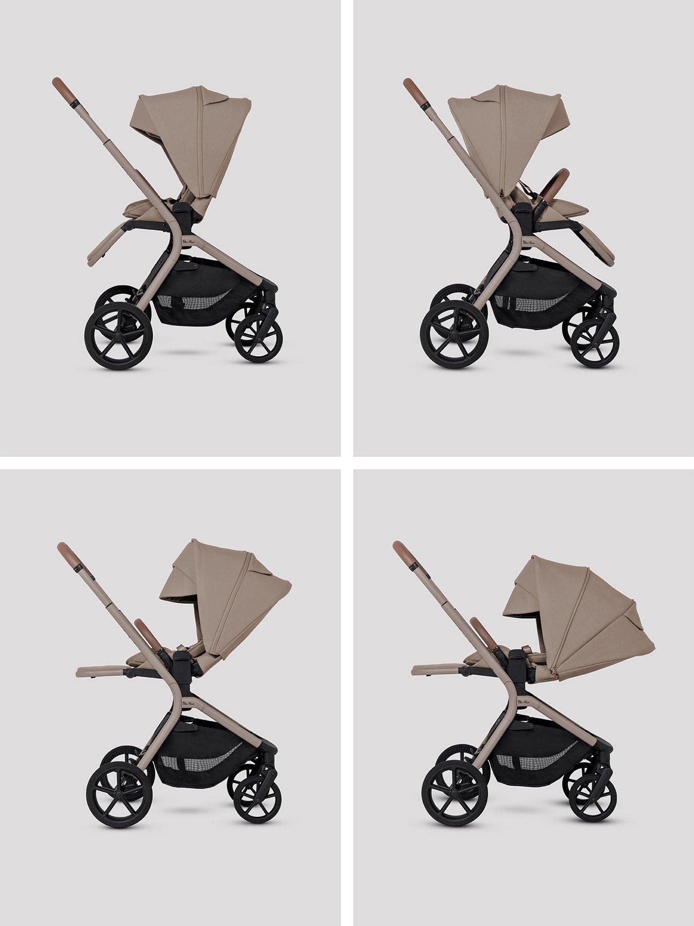  image of silver-cross-breez-pushchair-champagne