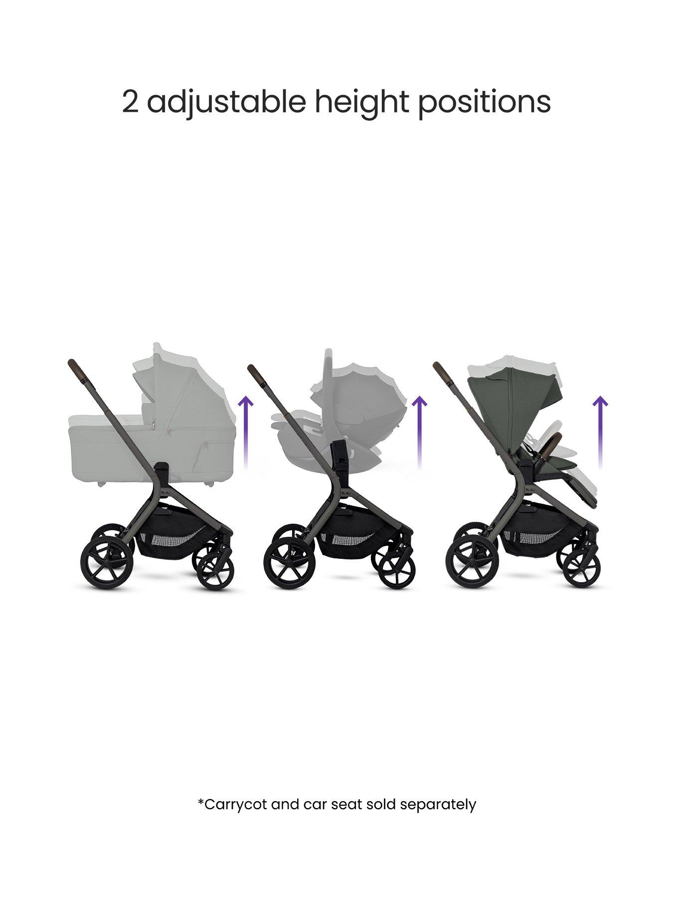 Image 3 of 7 of Silver Cross Breez Pushchair - Pewter