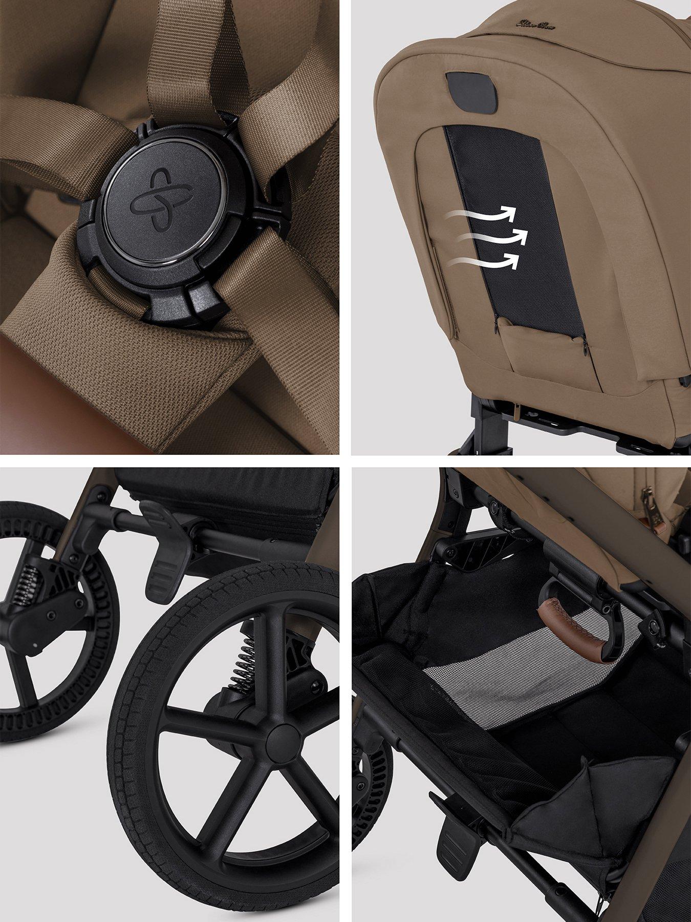 Image 4 of 7 of Silver Cross Breez Pushchair - Maple
