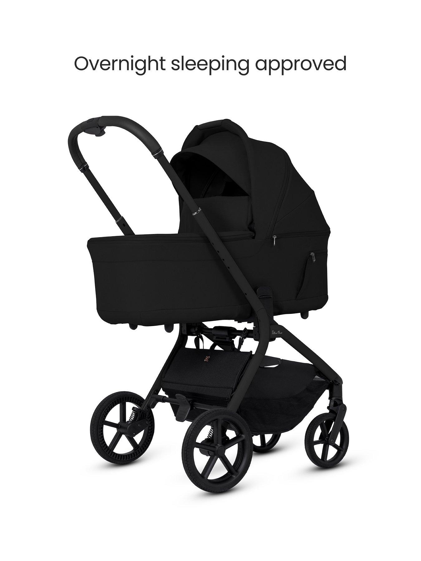 stillFront image of silver-cross-breez-infant-carrier-bundle-onyx