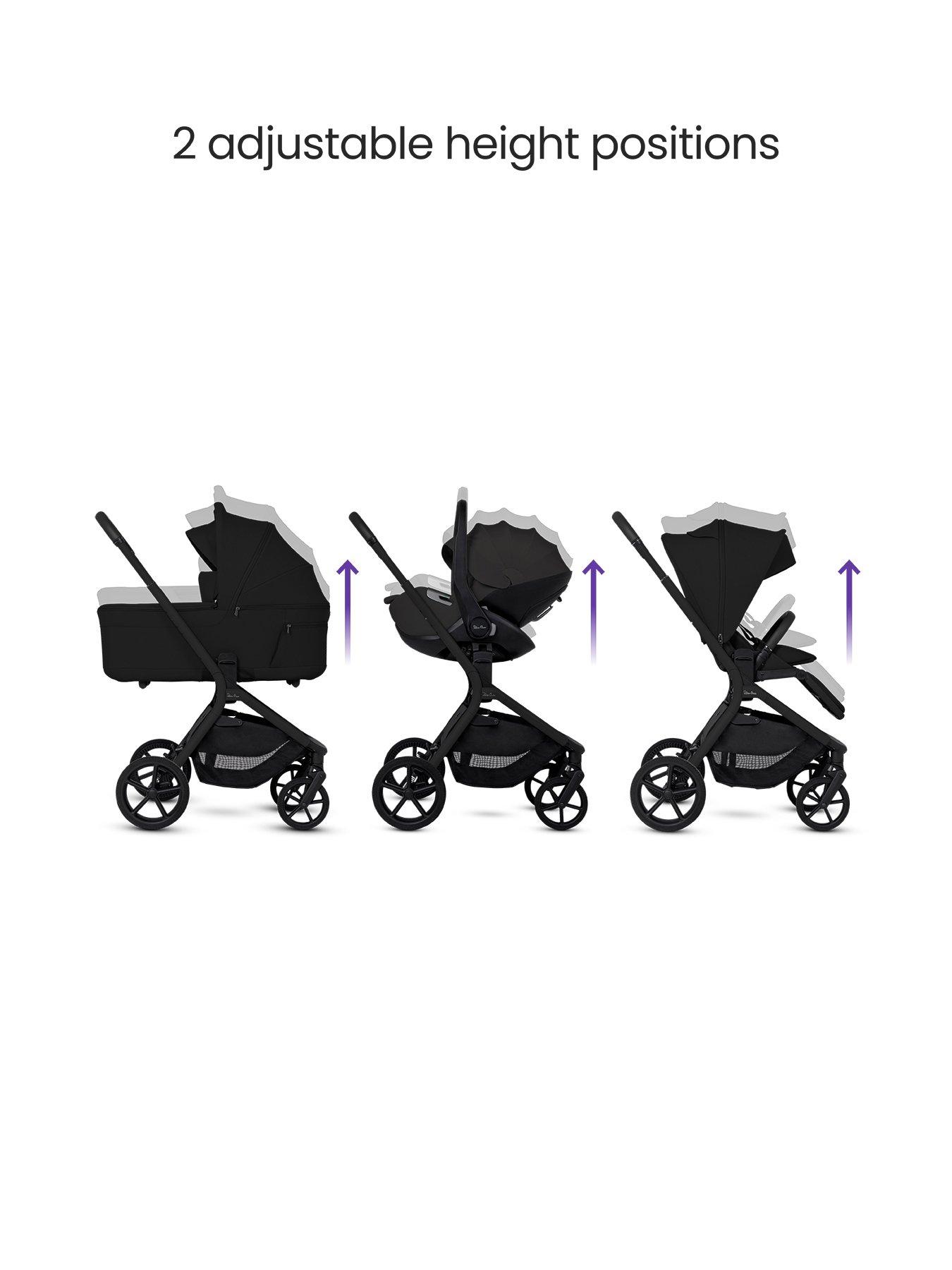 image of silver-cross-breez-infant-carrier-bundle-onyx