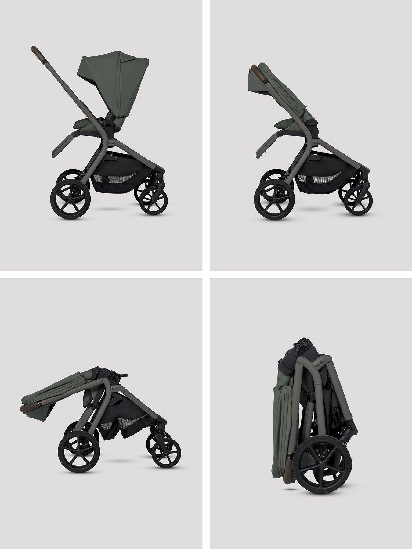  image of silver-cross-breez-infant-carrier-bundle-pewter