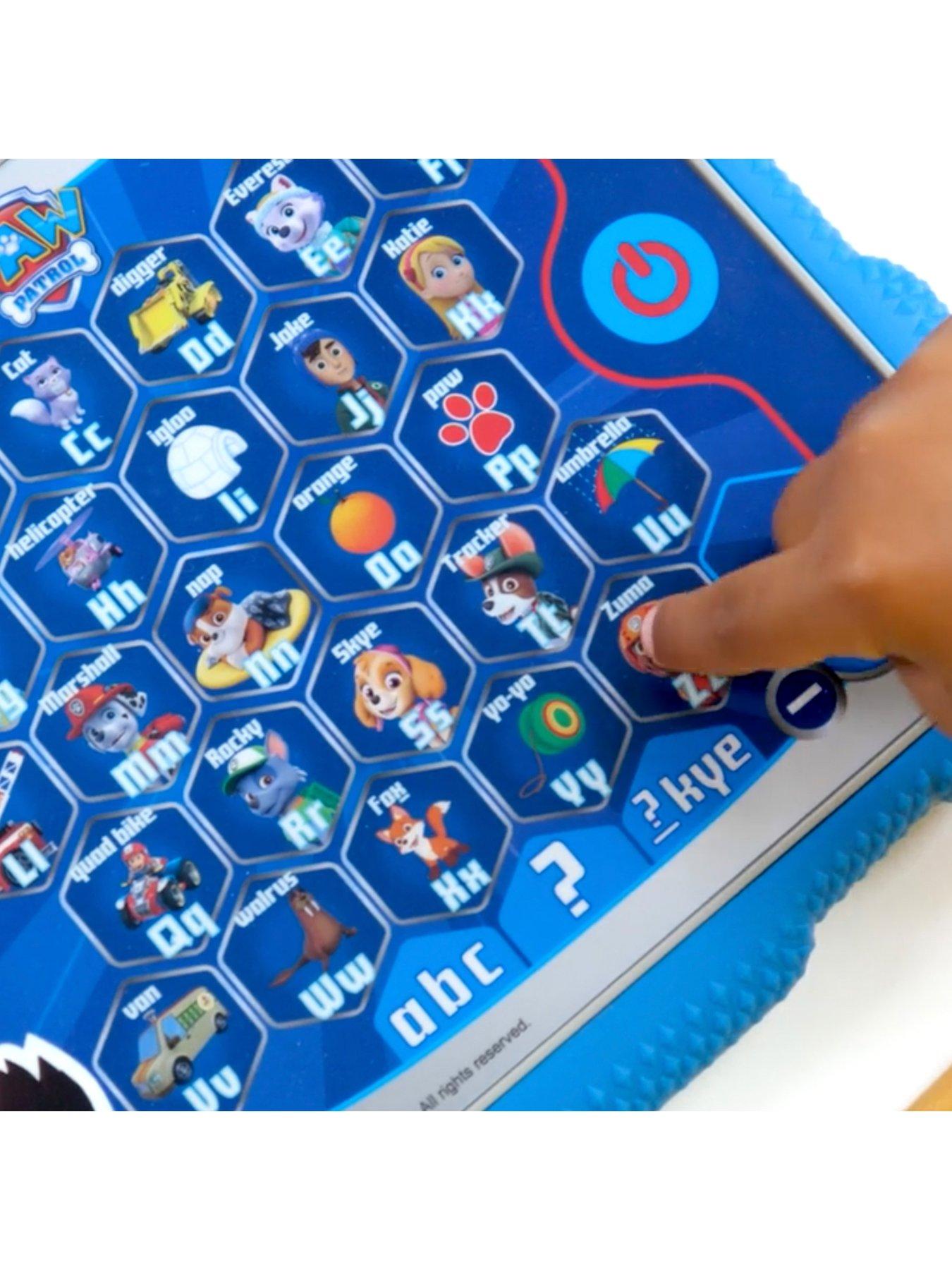  image of paw-patrol-ryders-alphabet-tablet