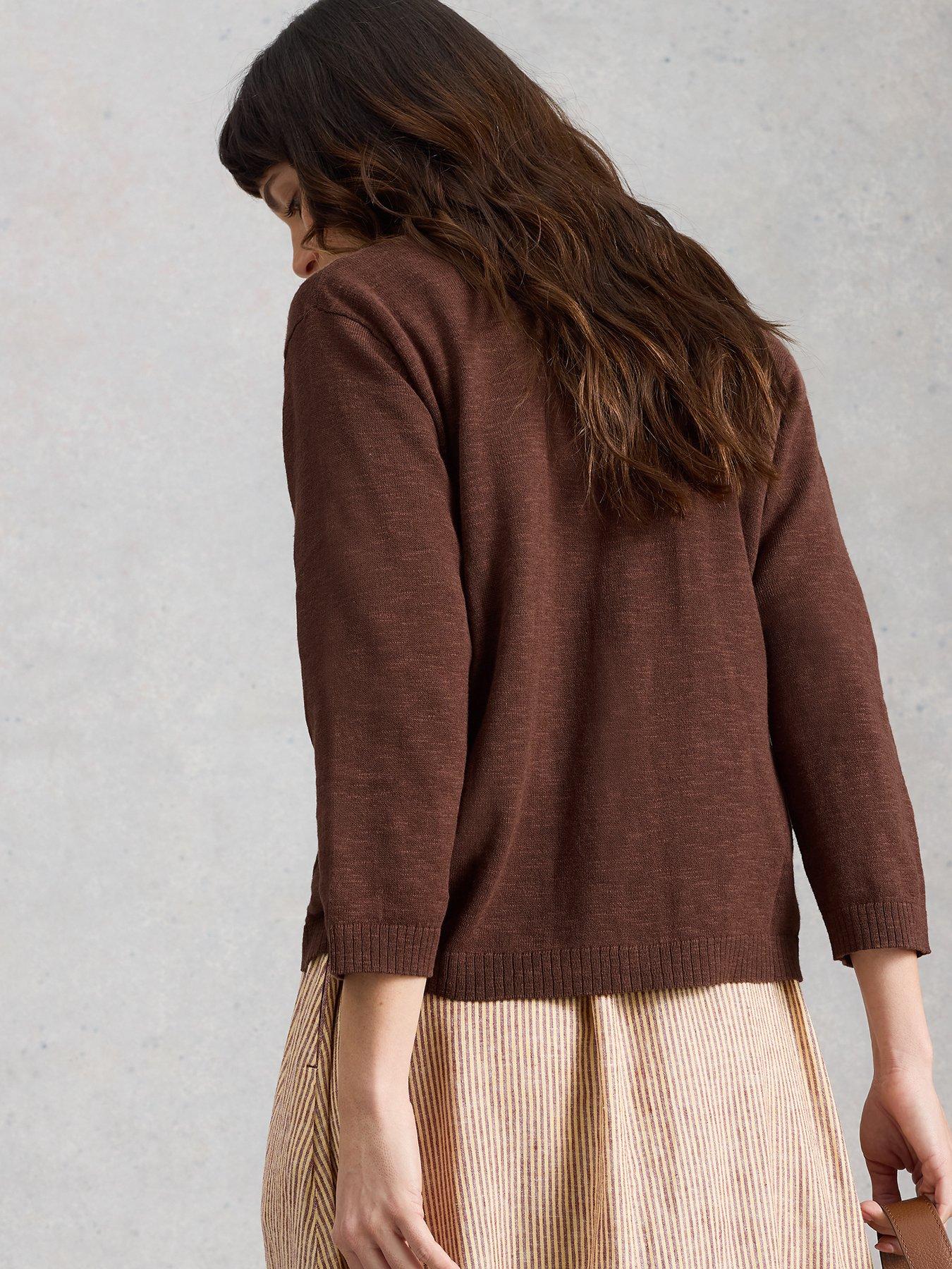 stillFront image of white-stuff-nova-linen-blend-cardi