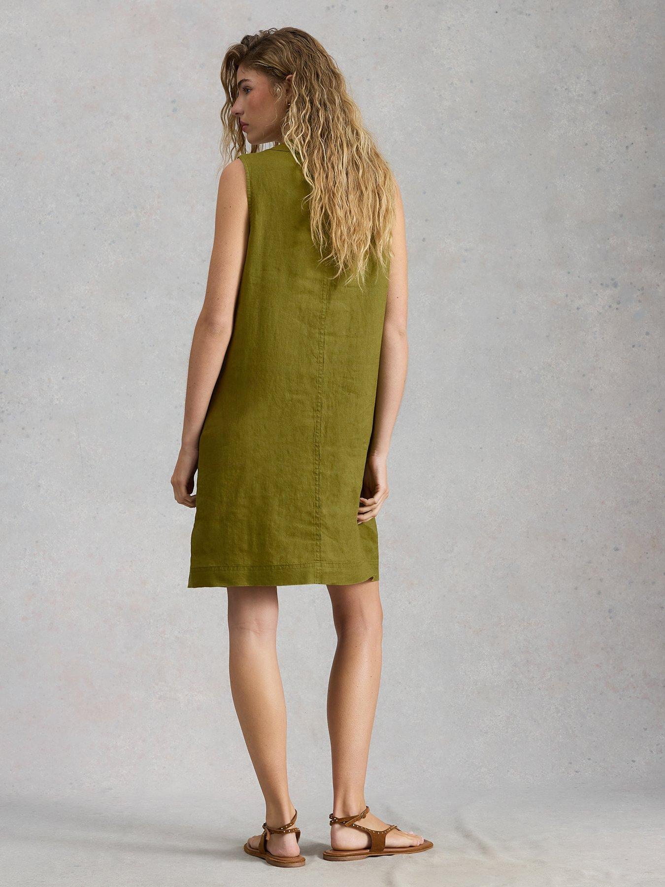 Image 2 of 6 of White Stuff Millie Linen Shift Dress