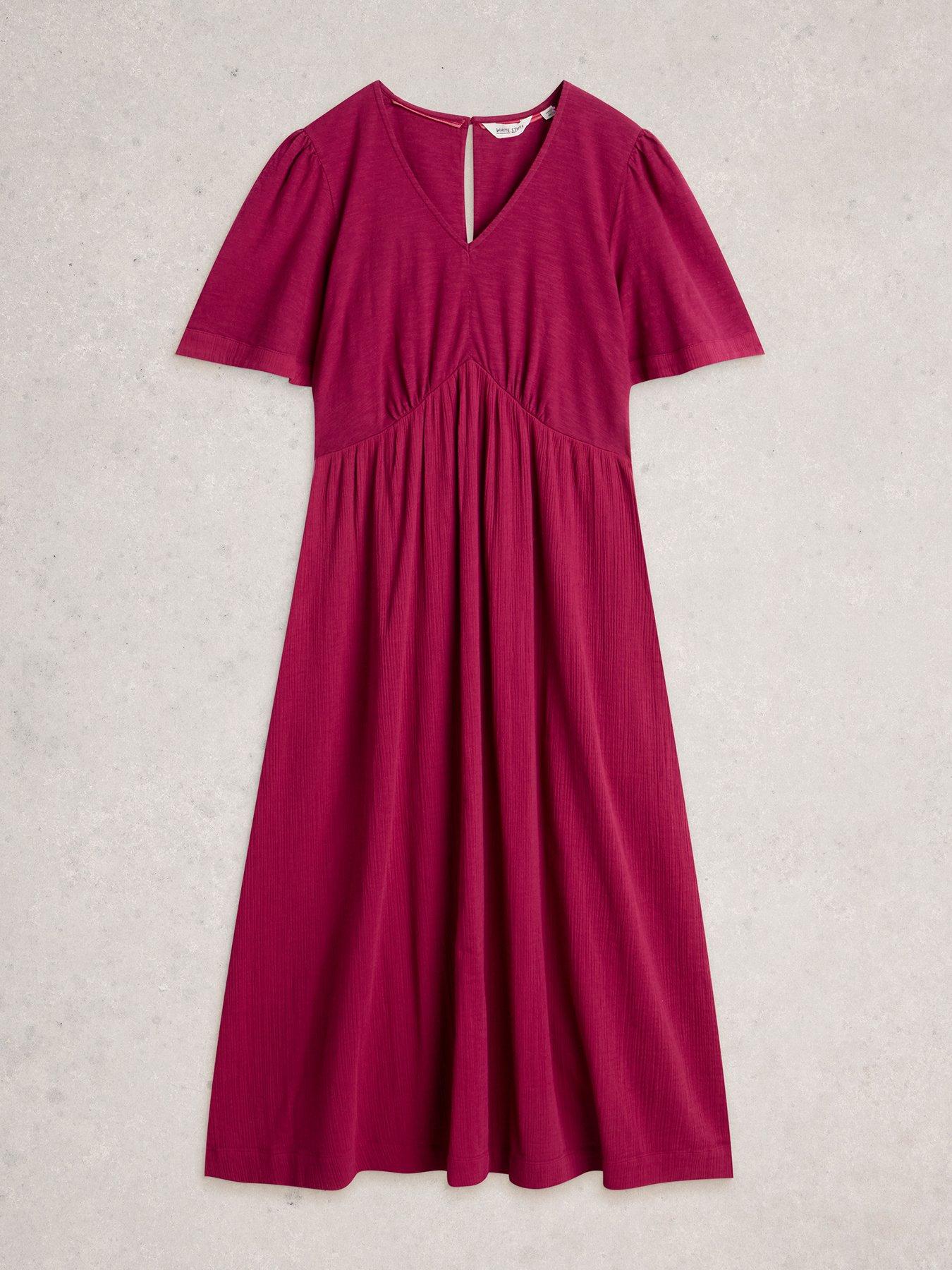 Image 5 of 6 of White Stuff Lucy Double Cloth Midi Dress