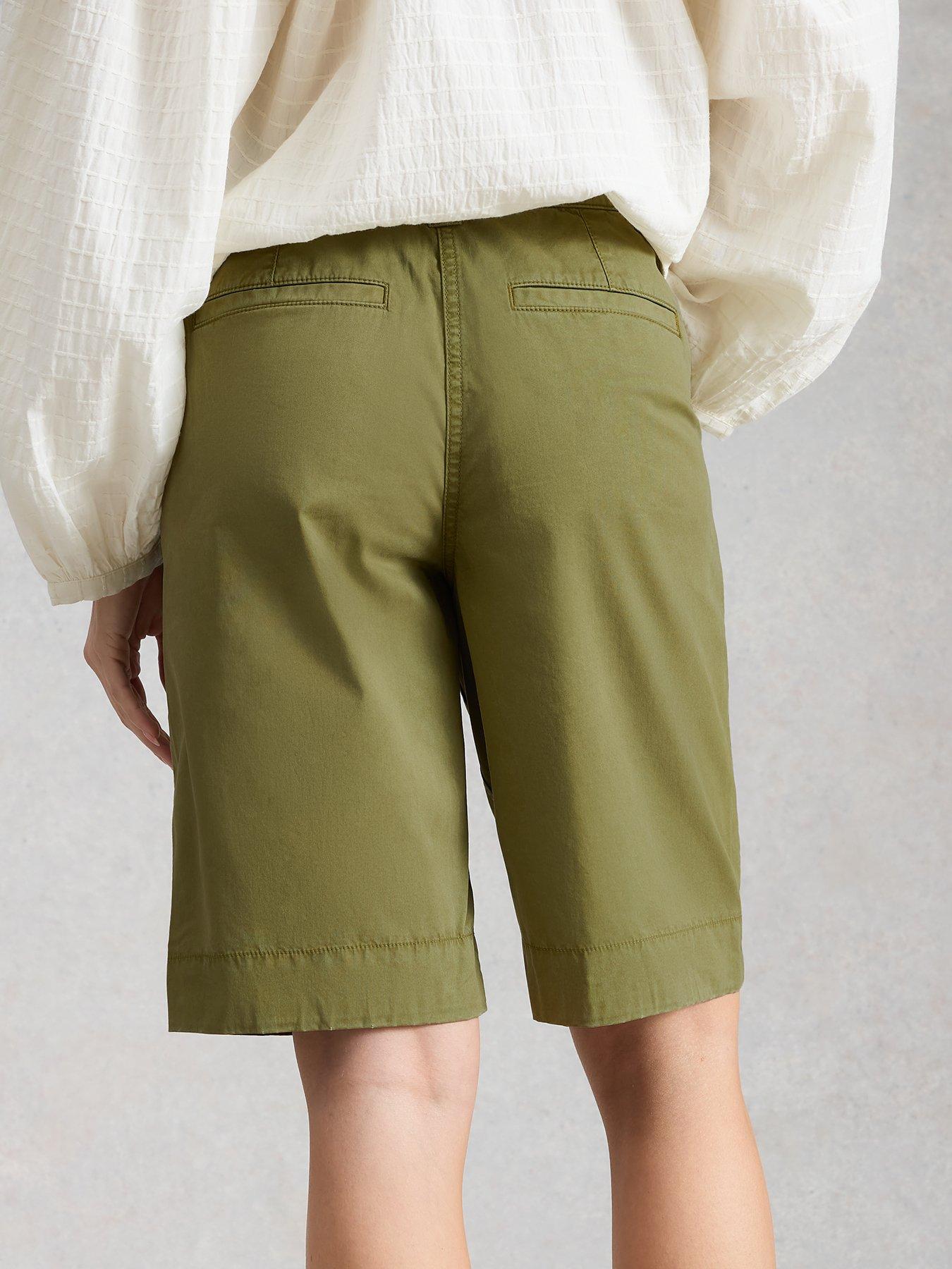 Image 2 of 6 of White Stuff Heidi Chino Short - Green