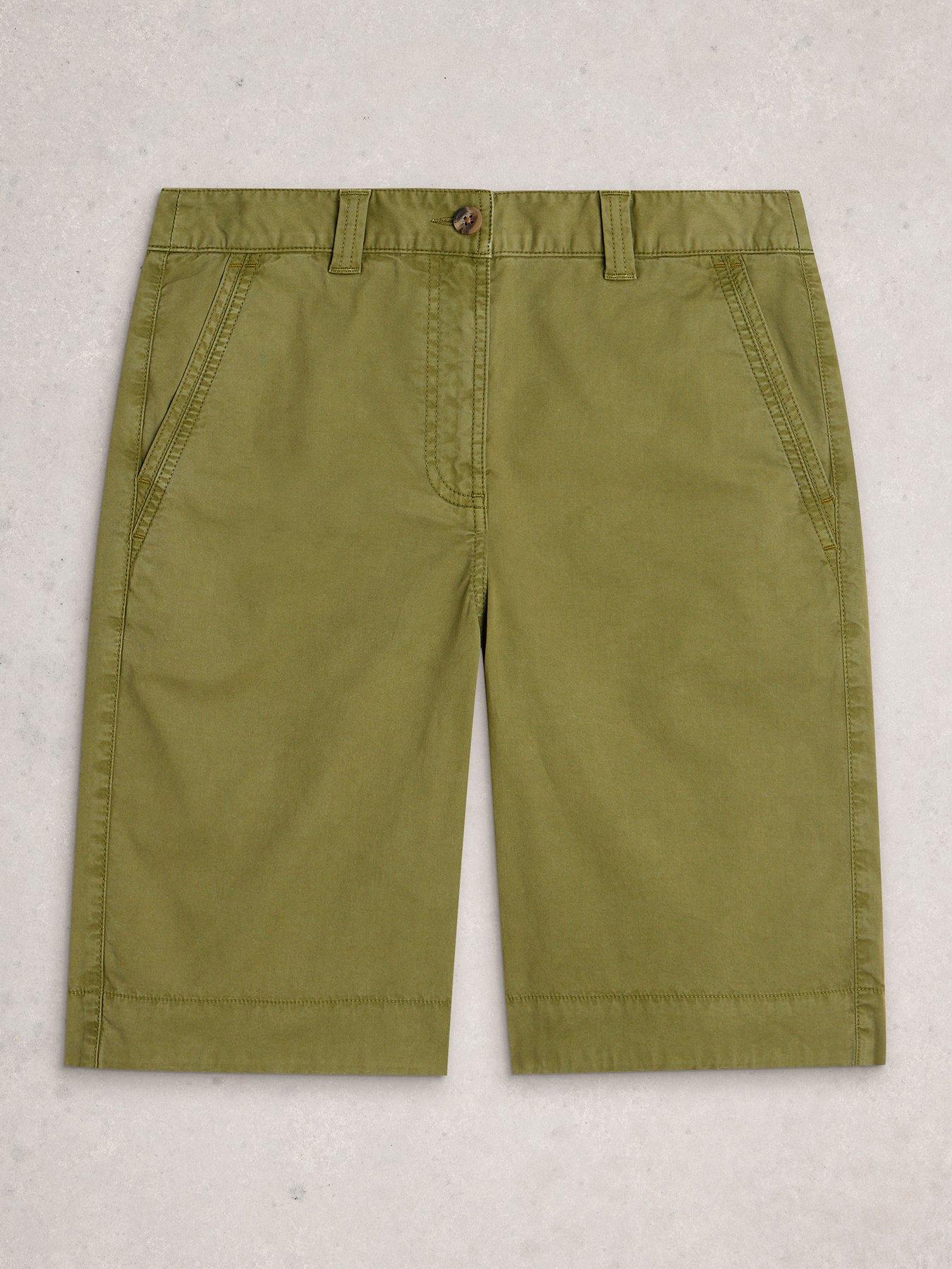 Image 5 of 6 of White Stuff Heidi Chino Short - Green