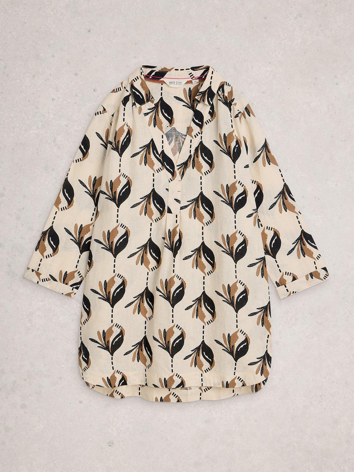  image of white-stuff-bianca-linen-tunic