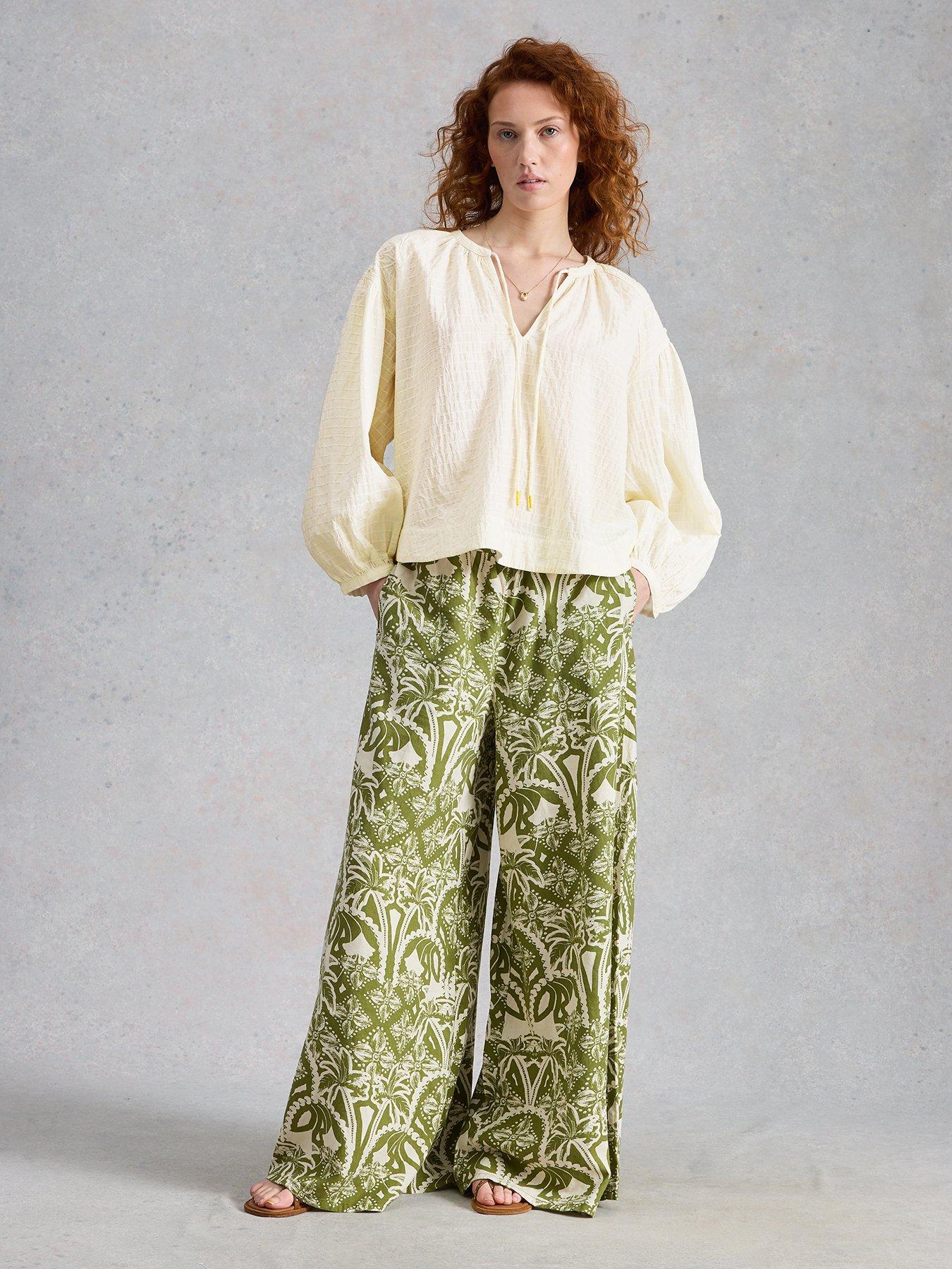 Image 3 of 6 of White Stuff Tilly Textured Top - White