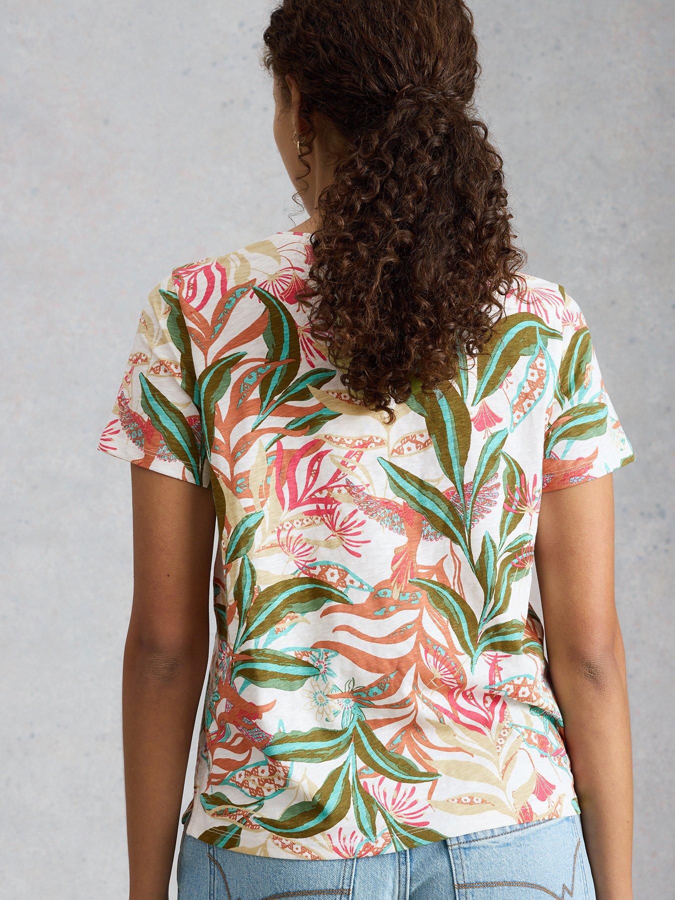 Image 2 of 6 of White Stuff Abbie Tee - Ivory