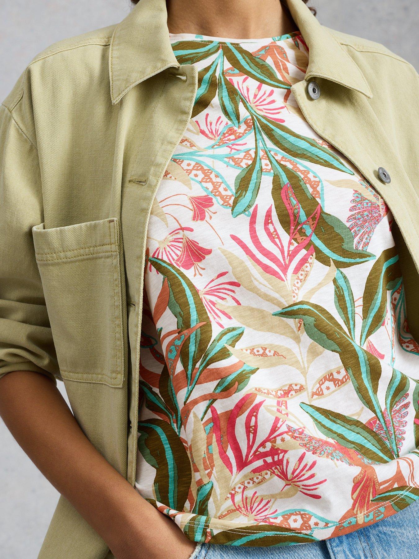 Image 4 of 6 of White Stuff Abbie Tee - Ivory