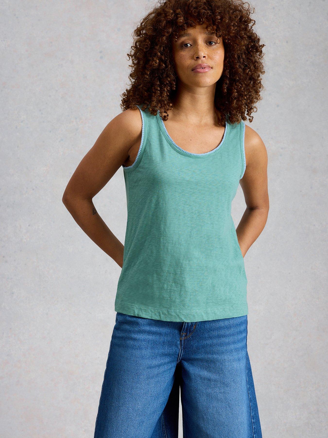 White Stuff Bianca Vest - Blue
