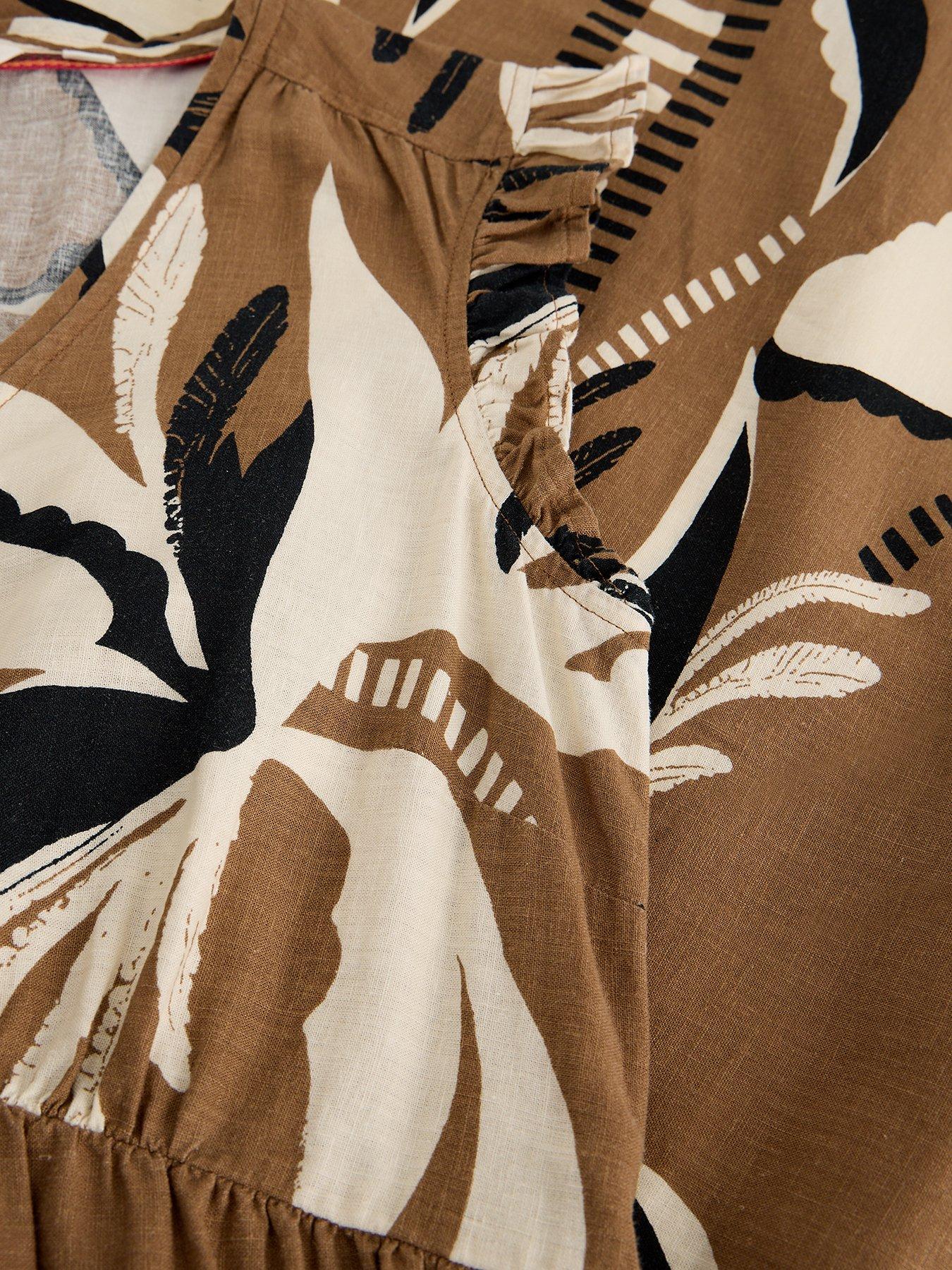  image of white-stuff-lorna-linen-blend-maxi-dress