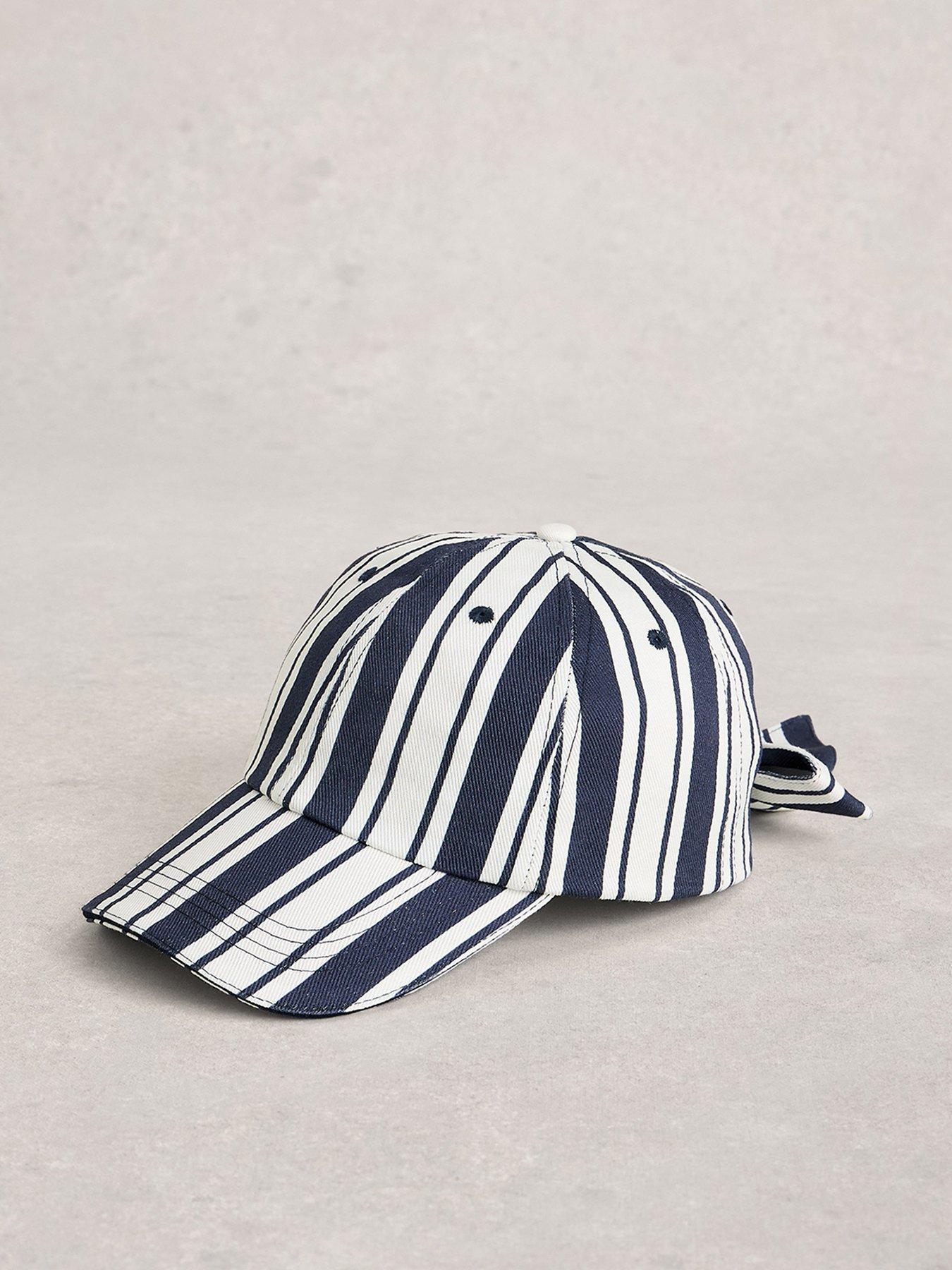 Image 1 of 2 of White Stuff Bow Detail Baseball Cap