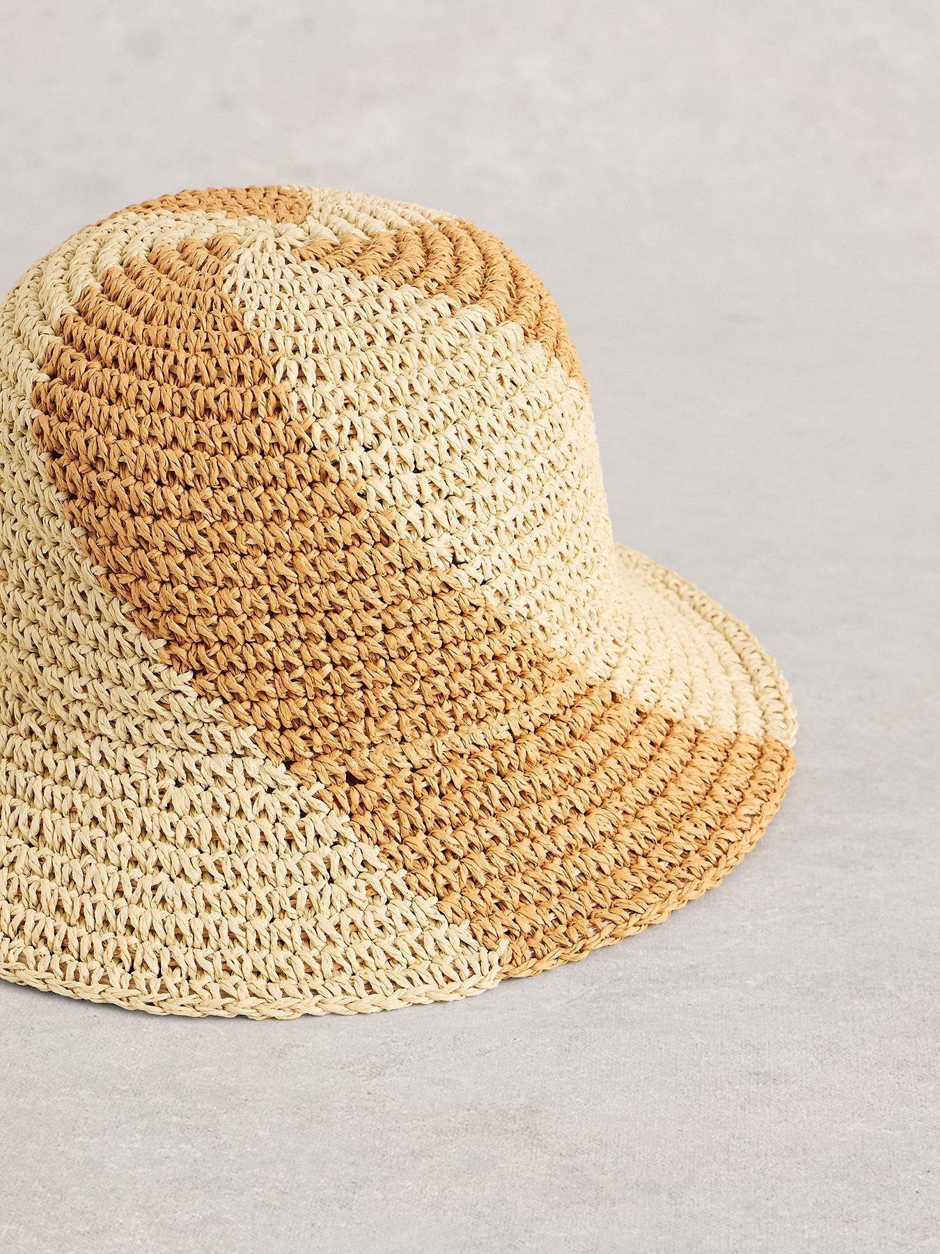 Image 2 of 2 of White Stuff Crochet Swirl Bucket Hat