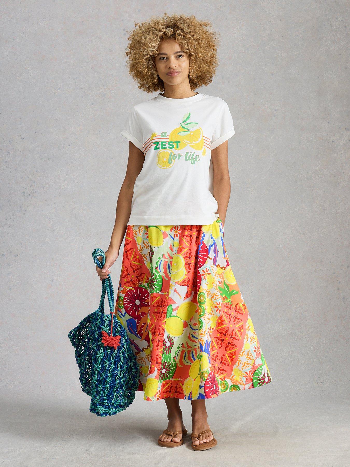 Image 3 of 6 of White Stuff Darcie Midi Skirt