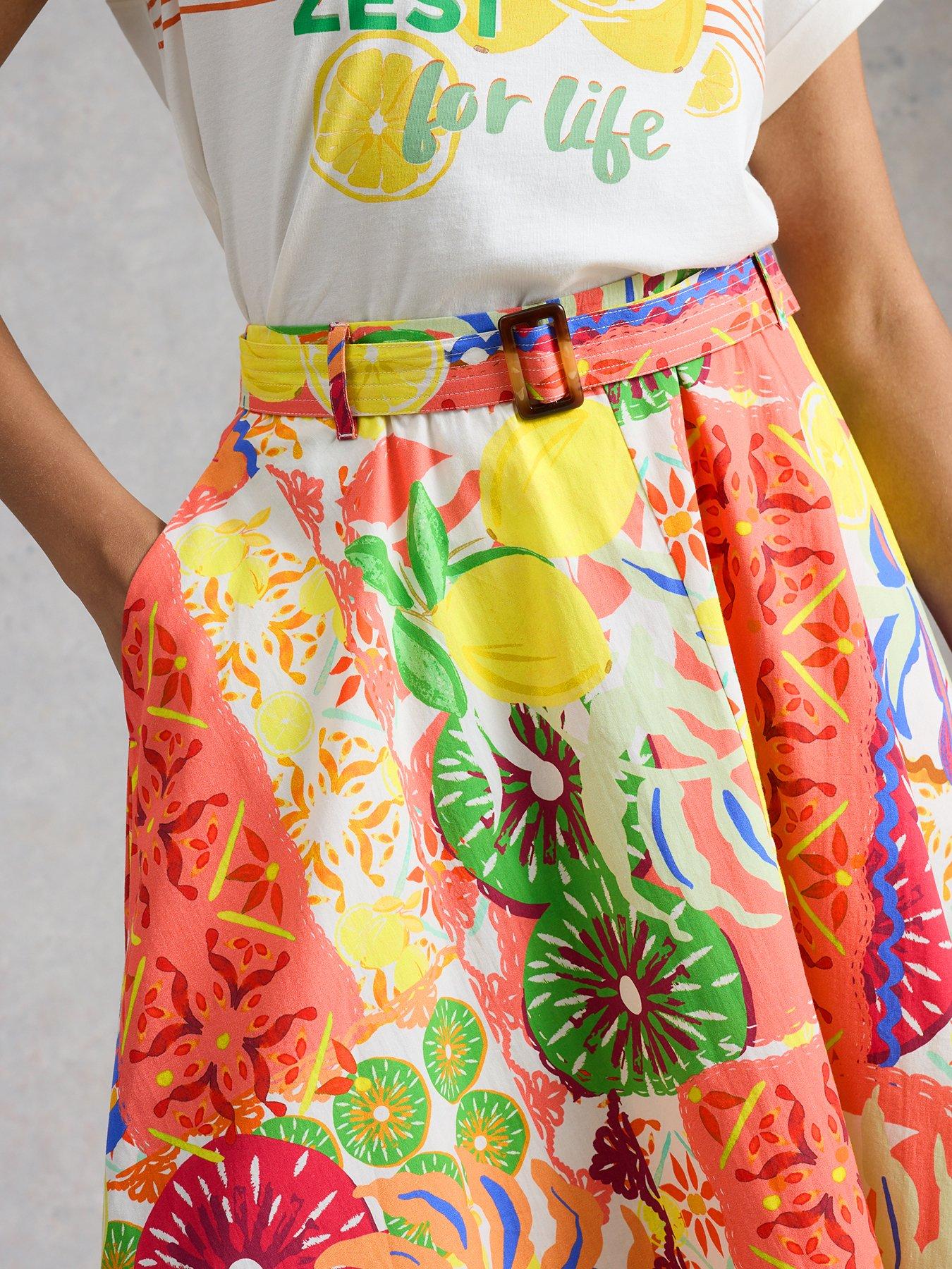 Image 4 of 6 of White Stuff Darcie Midi Skirt