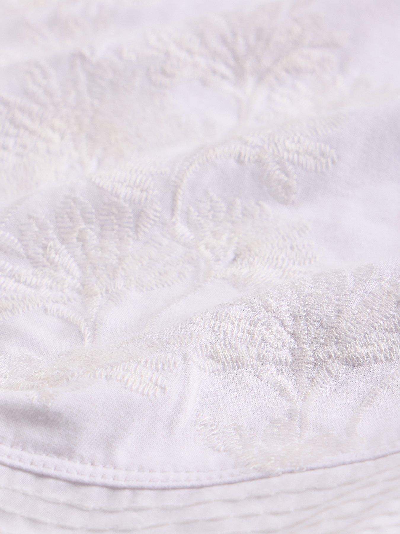 Image 6 of 6 of White Stuff Weaver Notch Embrdoiered Tee