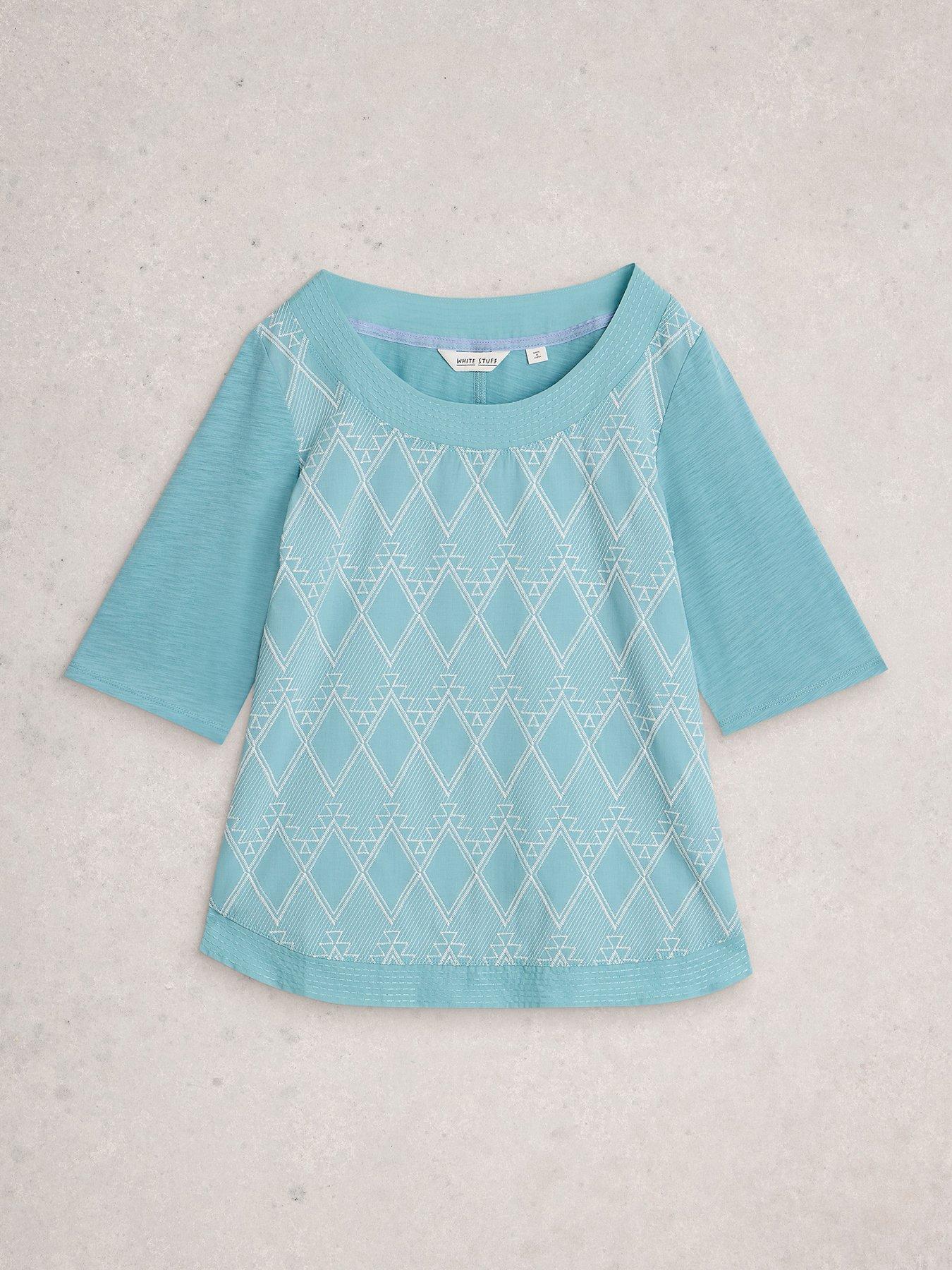  image of white-stuff-weaver-broderie-tee