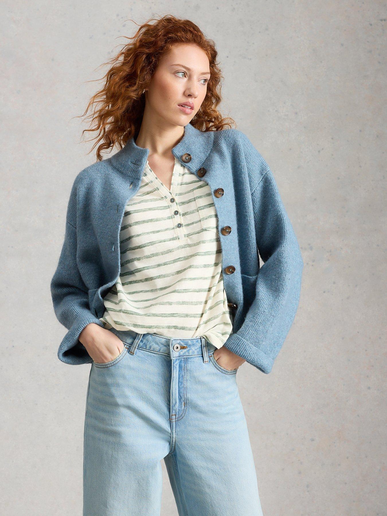 Image 3 of 6 of White Stuff Cecily Stripe Shirt - Green