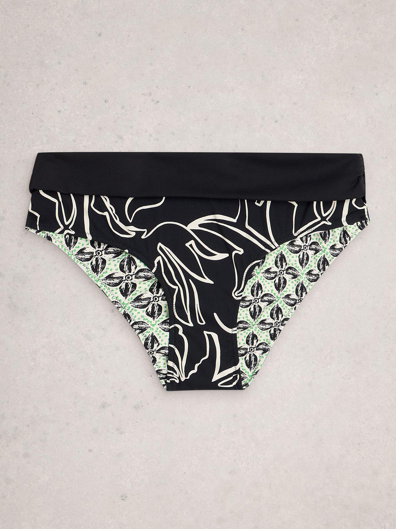 Image 5 of 6 of White Stuff Reversible Fold Down Bottom - Black
