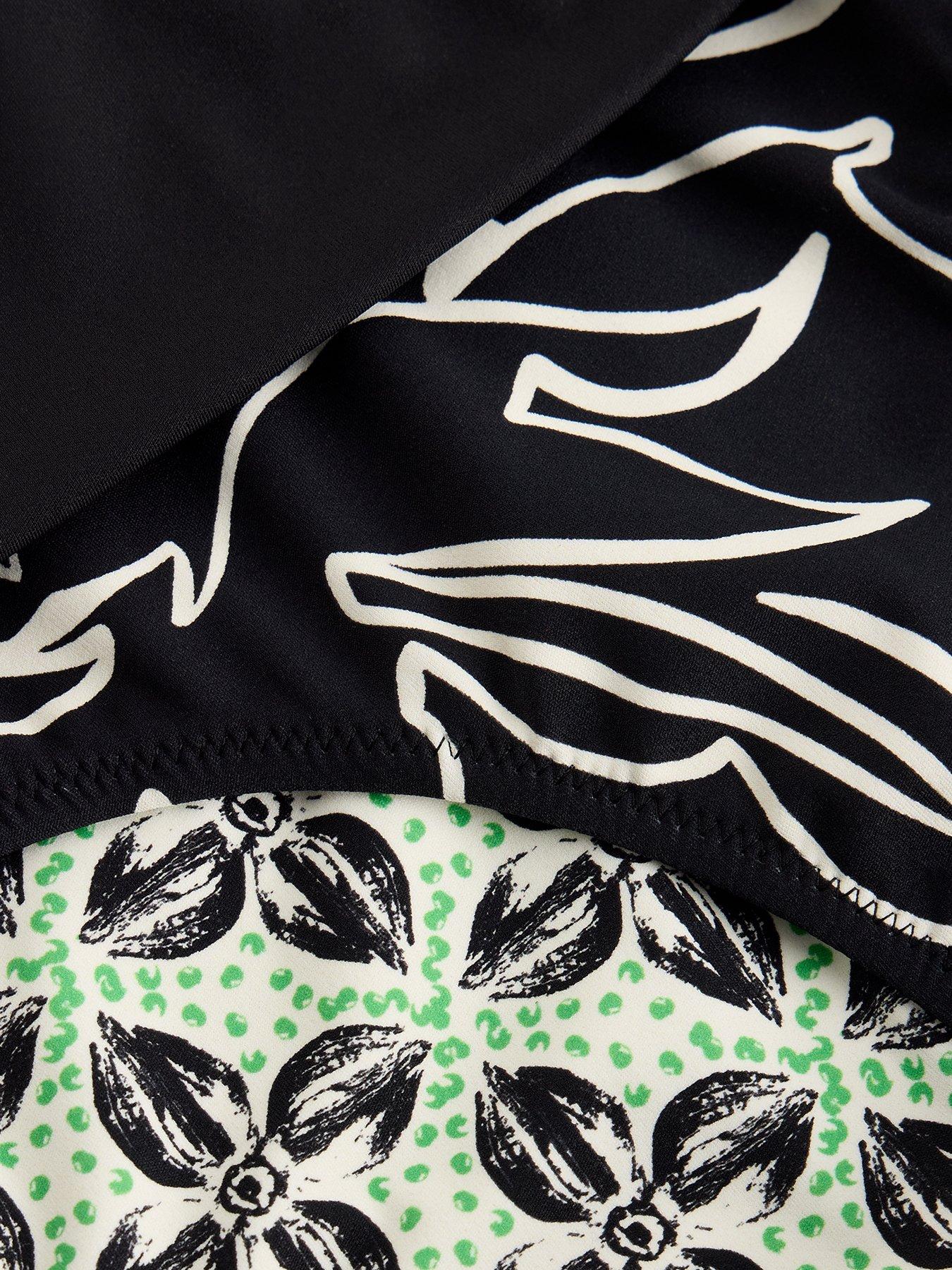 Image 6 of 6 of White Stuff Reversible Fold Down Bottom - Black
