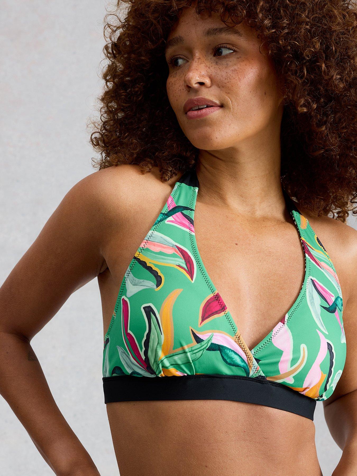 White Stuff Sunshine Reversible Bikini Top