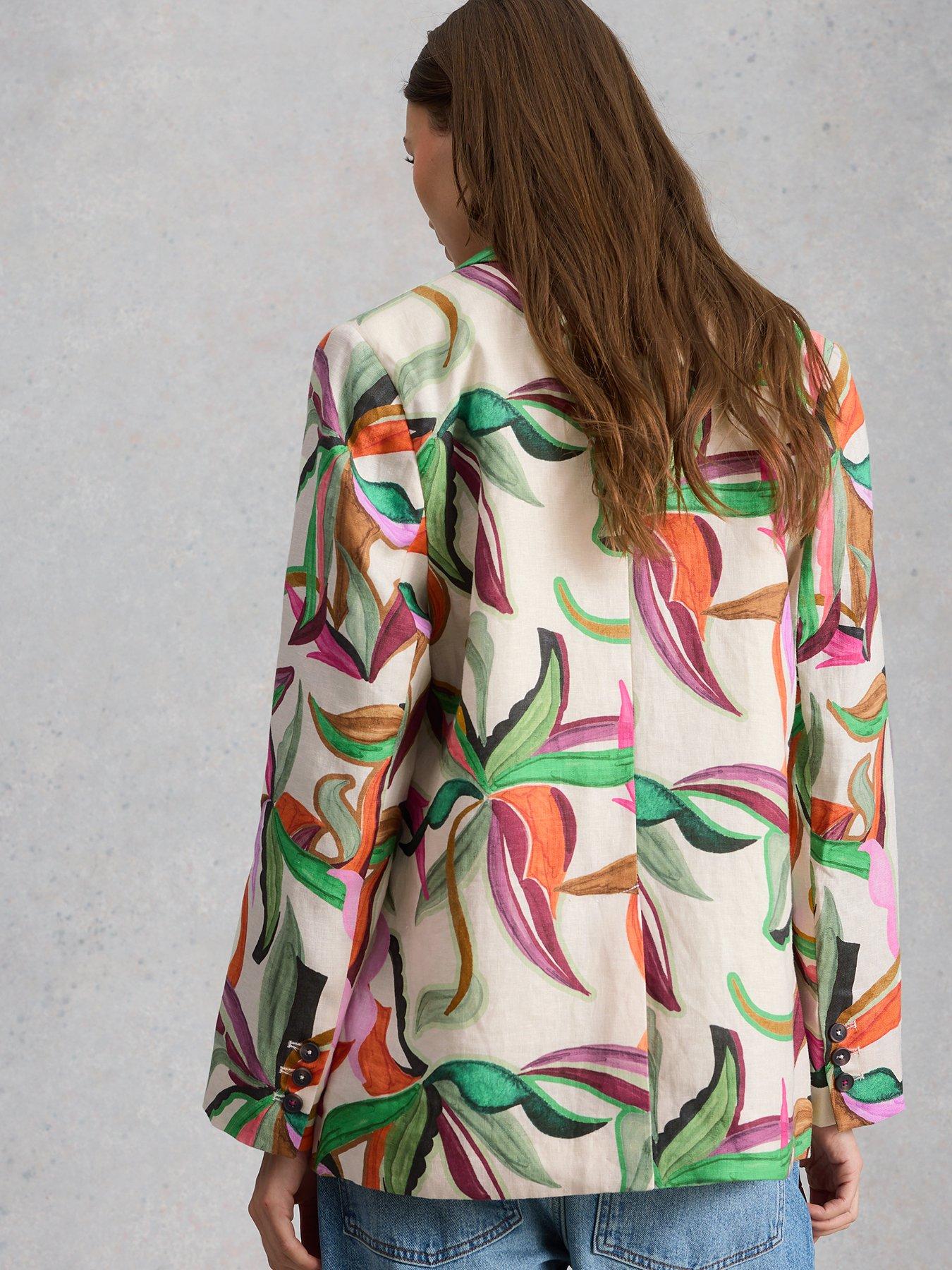 Image 2 of 6 of White Stuff Sasha Linen Blazer