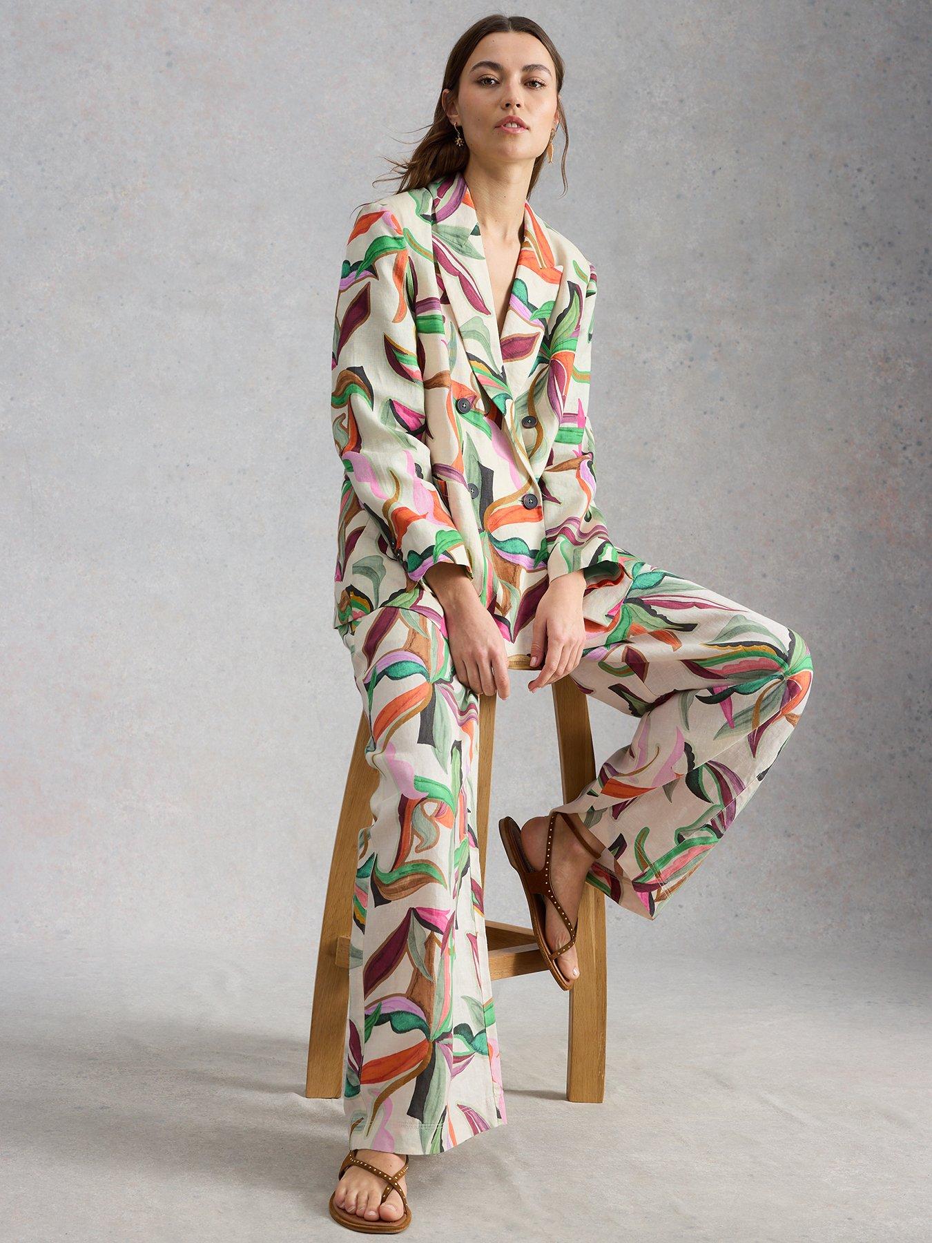 Image 4 of 6 of White Stuff Sasha Linen Blazer