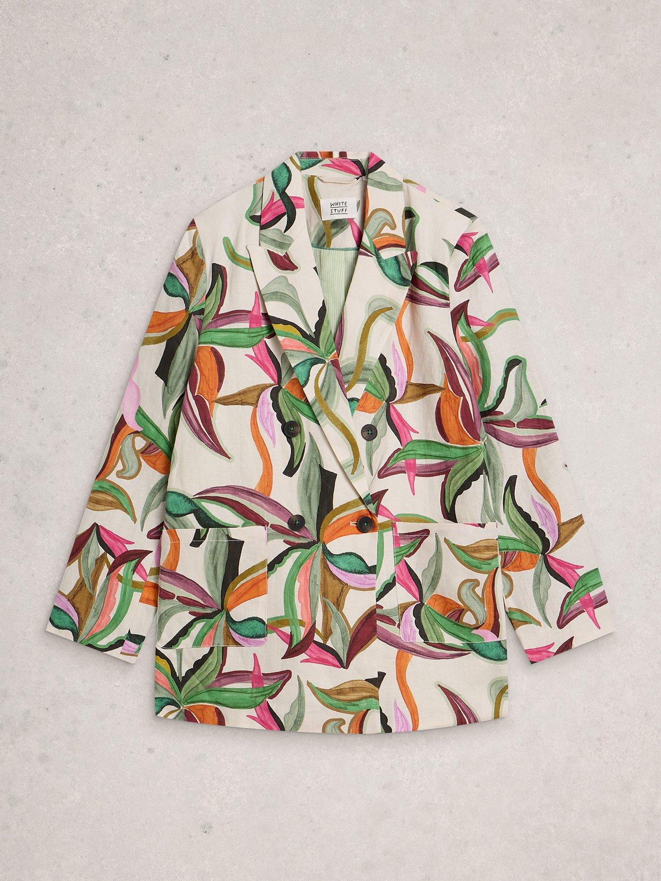 Image 5 of 6 of White Stuff Sasha Linen Blazer