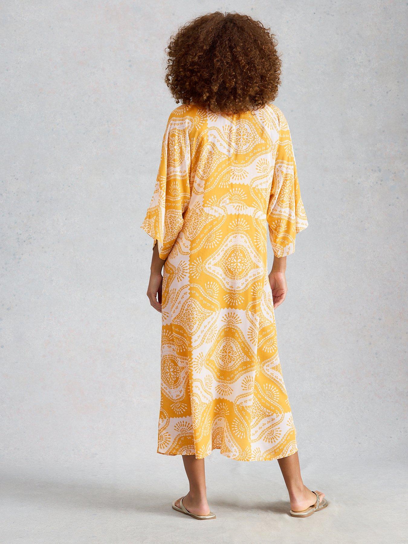 Image 2 of 6 of White Stuff Cleo Cover Up Kimono