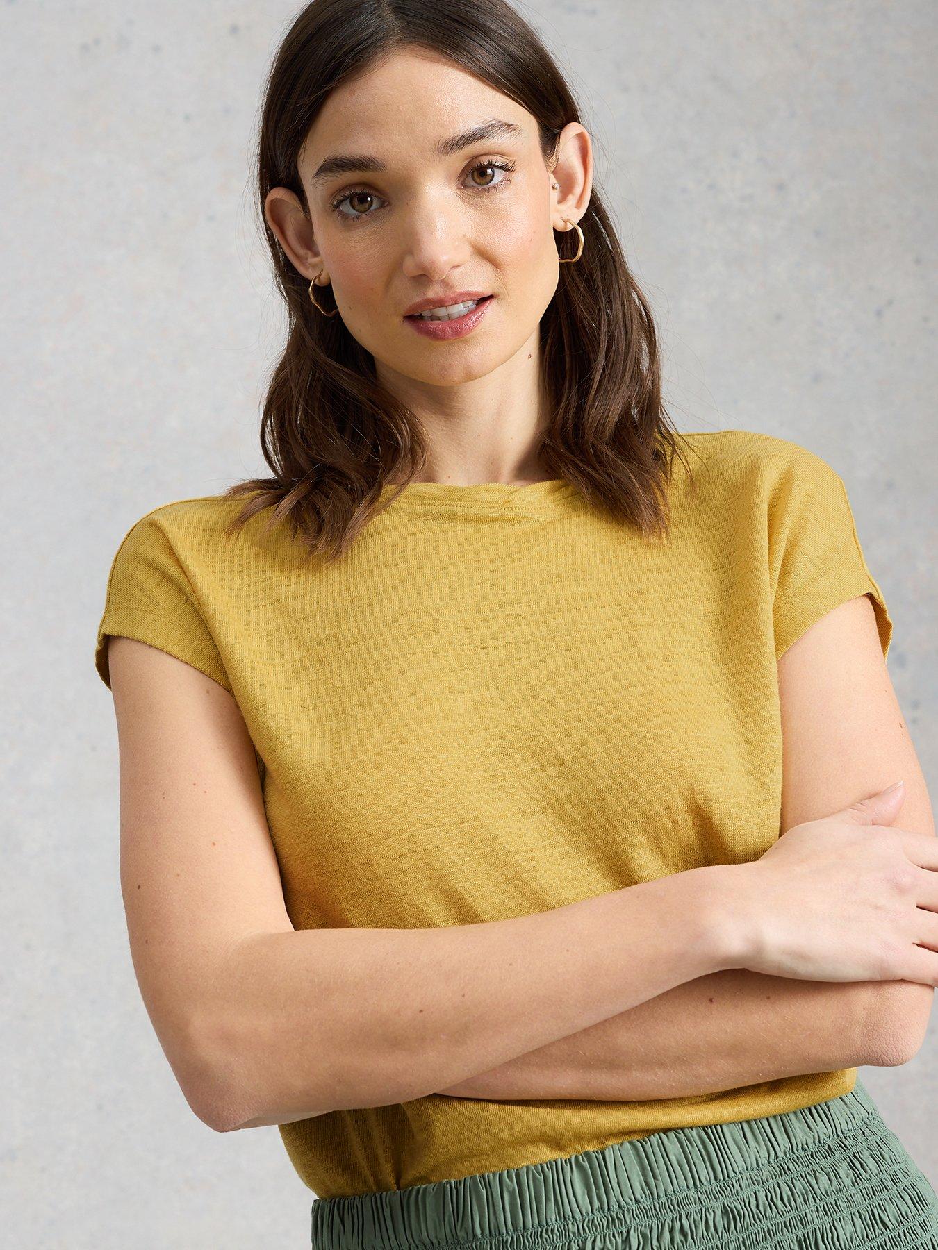 White Stuff Rowan Linen Tee