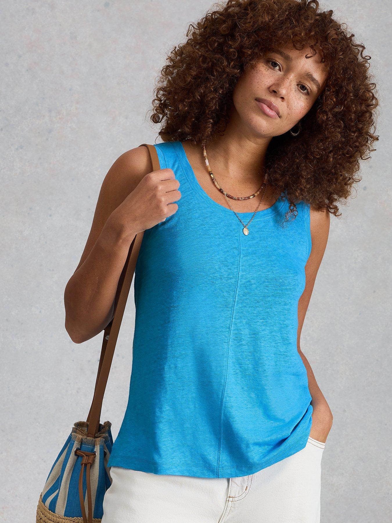 White Stuff Scarlette Linen Vest