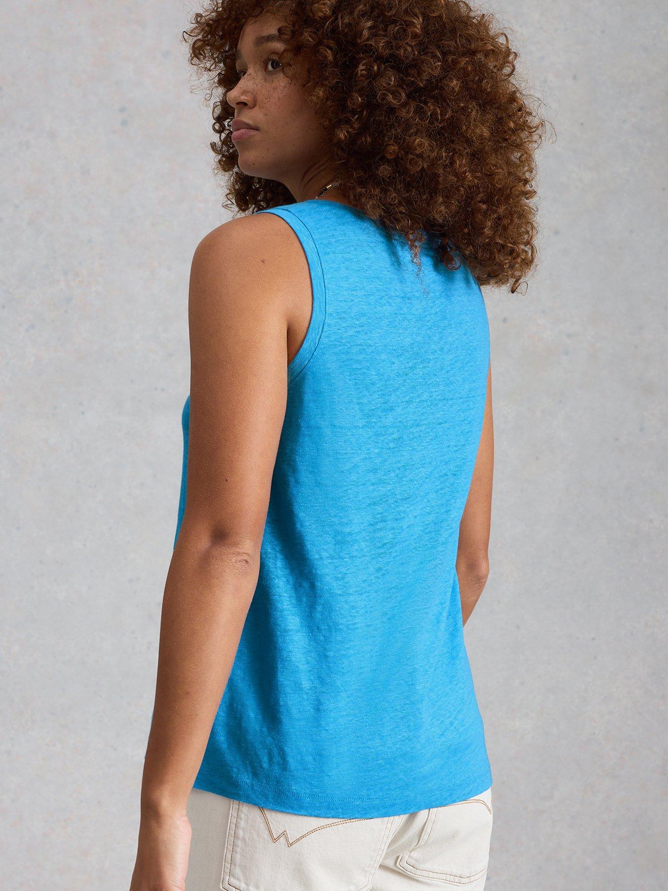 Image 2 of 6 of White Stuff Scarlette Linen Vest