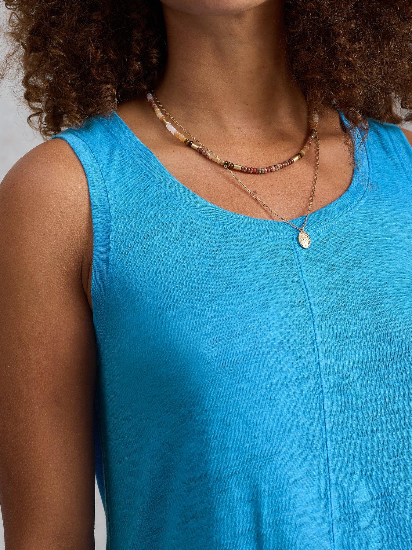 Image 4 of 6 of White Stuff Scarlette Linen Vest
