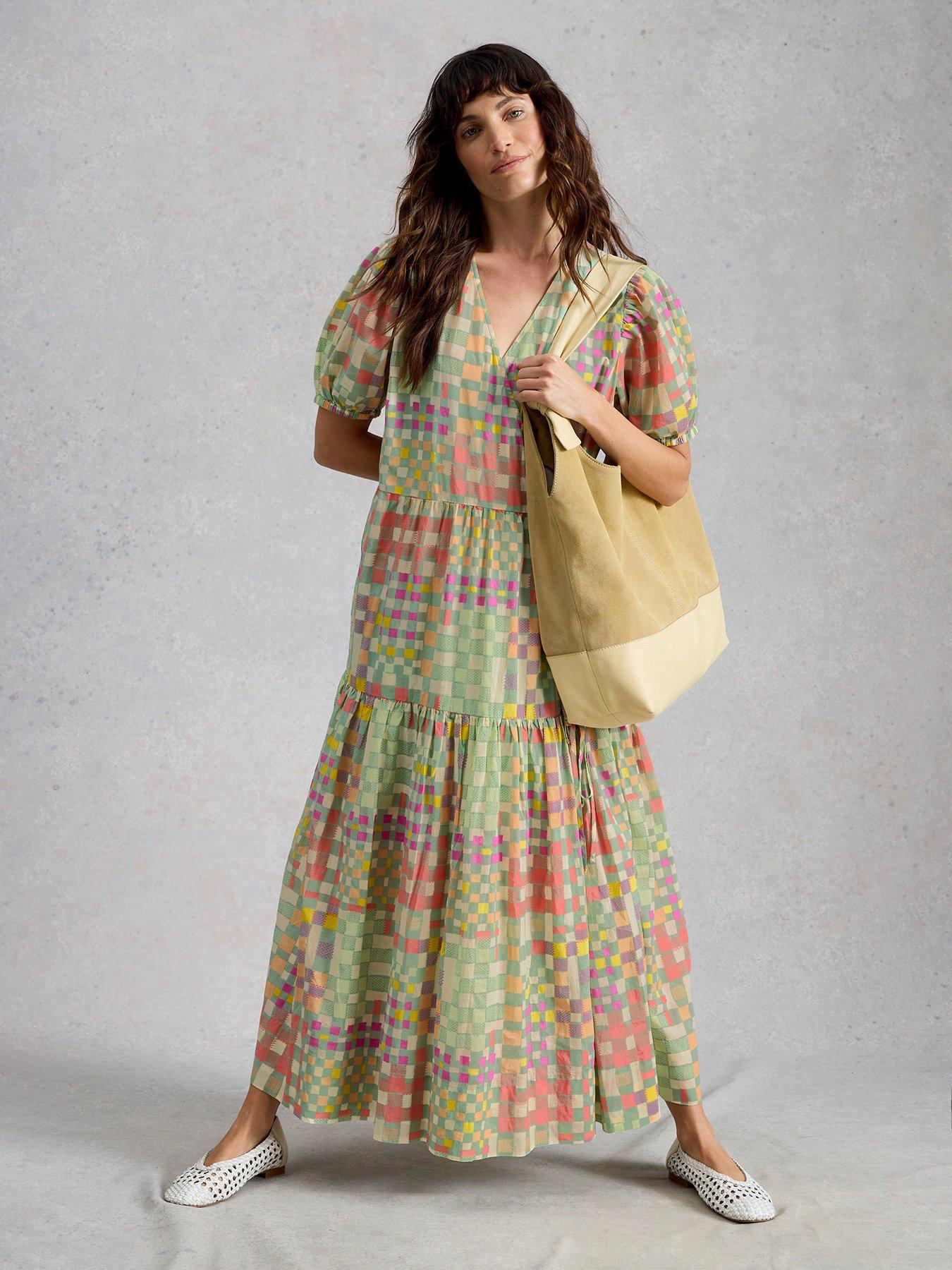 White Stuff Sammie Wrap Dress - Green
