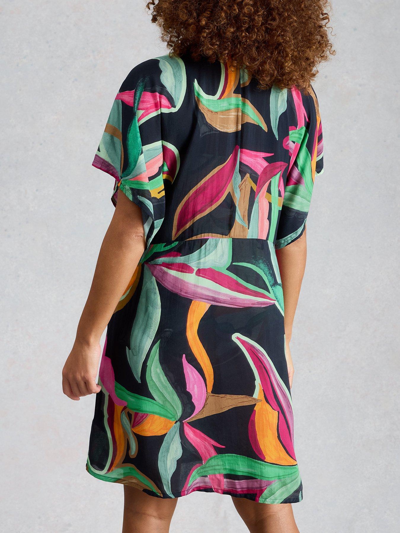  image of white-stuff-mini-cleo-cover-up-kimono