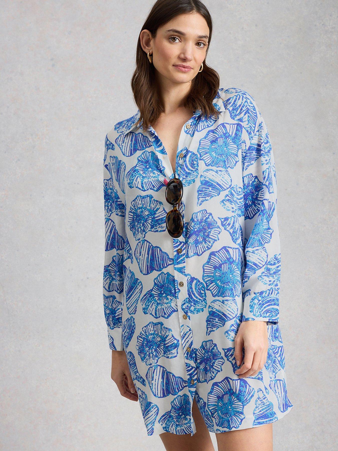 White Stuff Suzie Beach Shirt Dress