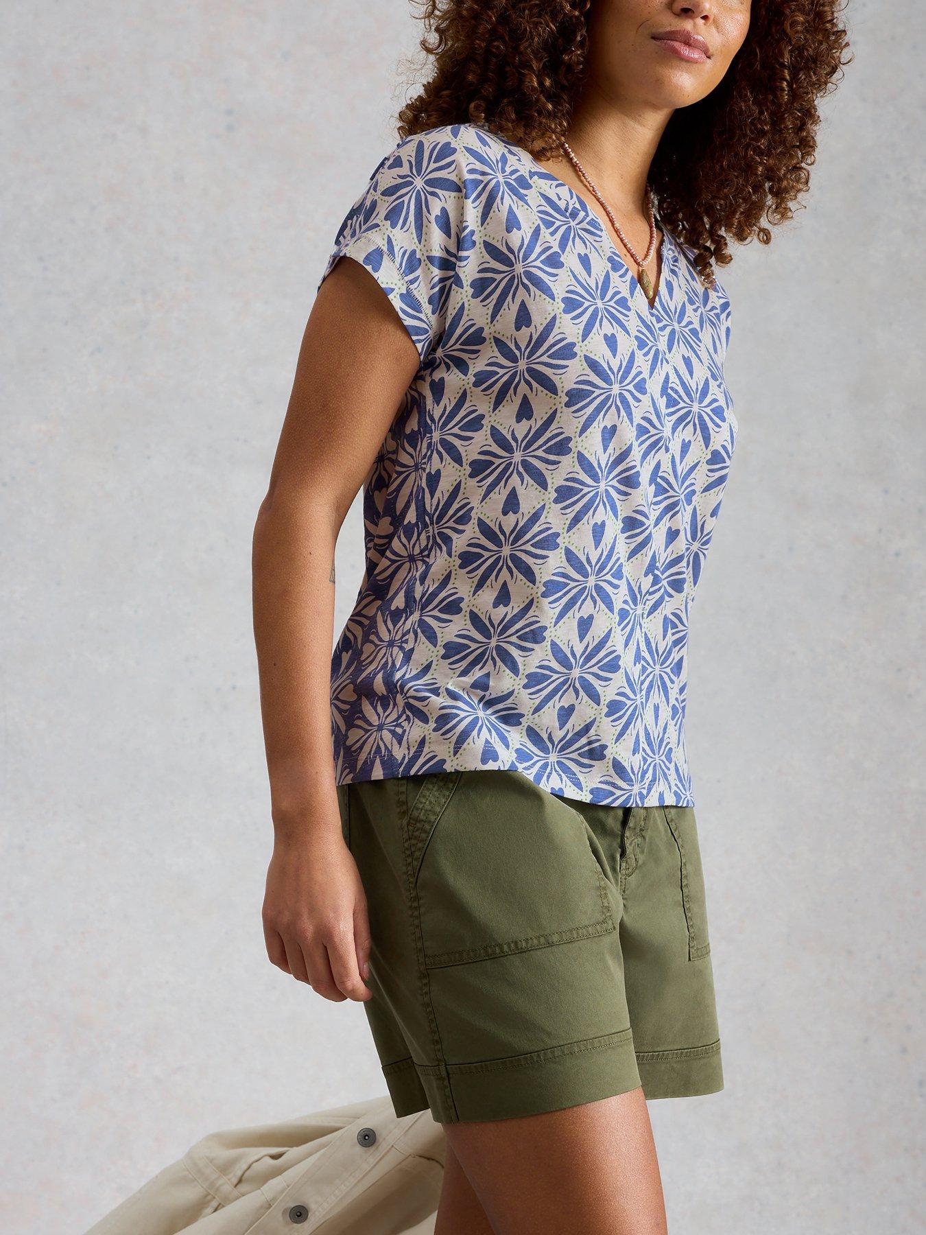  image of white-stuff-nelly-notch-neck-tee