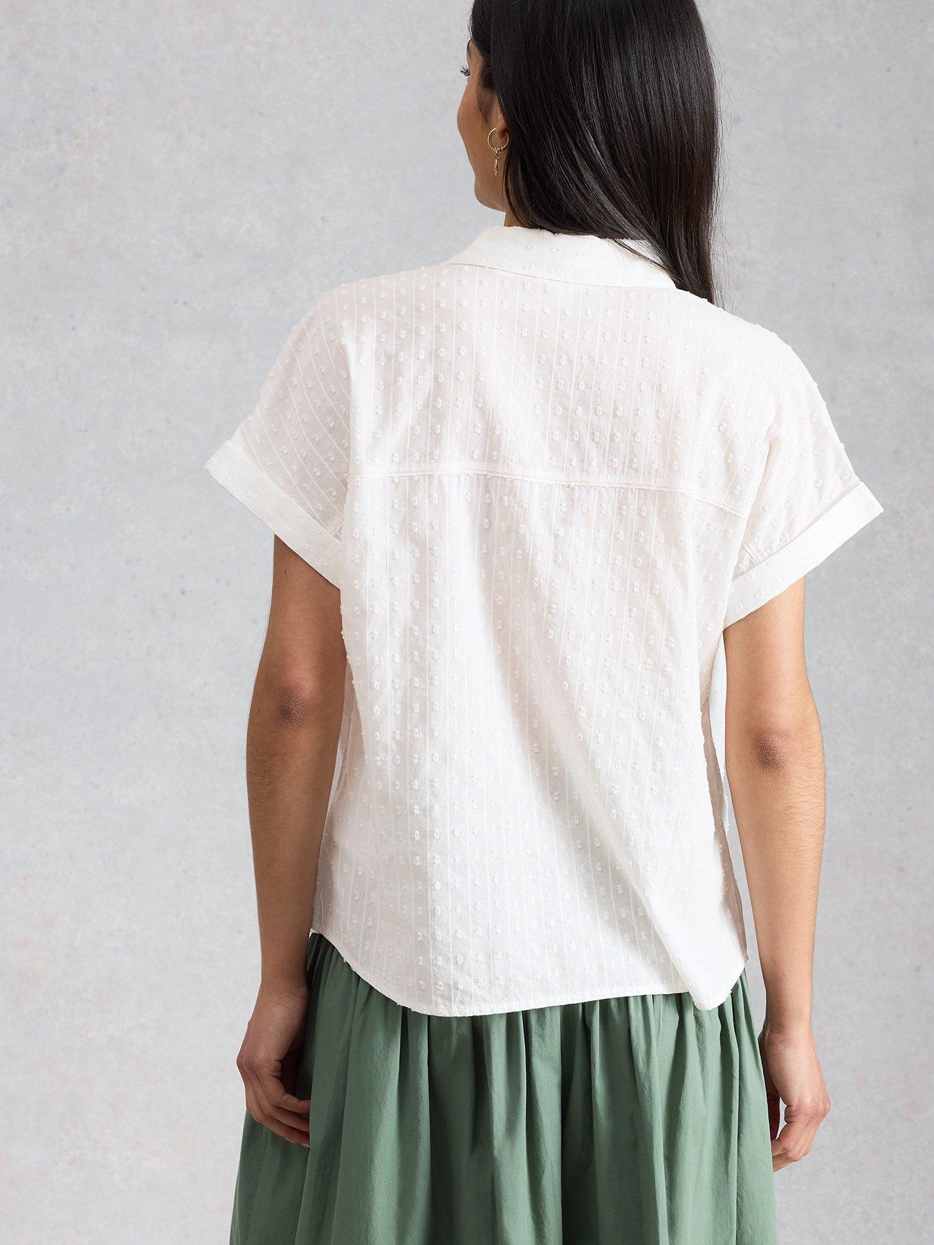 Image 2 of 6 of White Stuff Orla Button Through Shirt