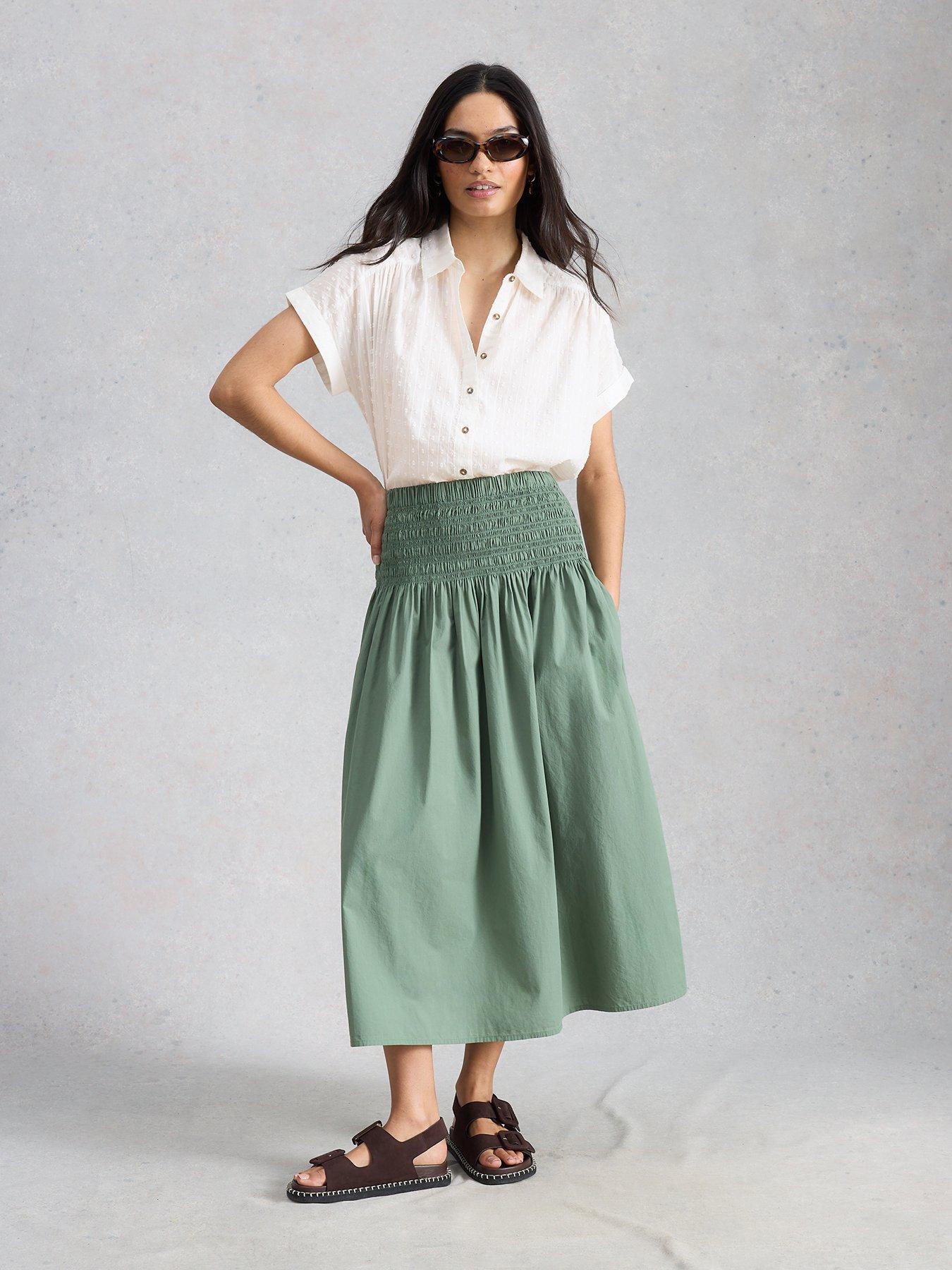 Image 3 of 6 of White Stuff Orla Button Through Shirt