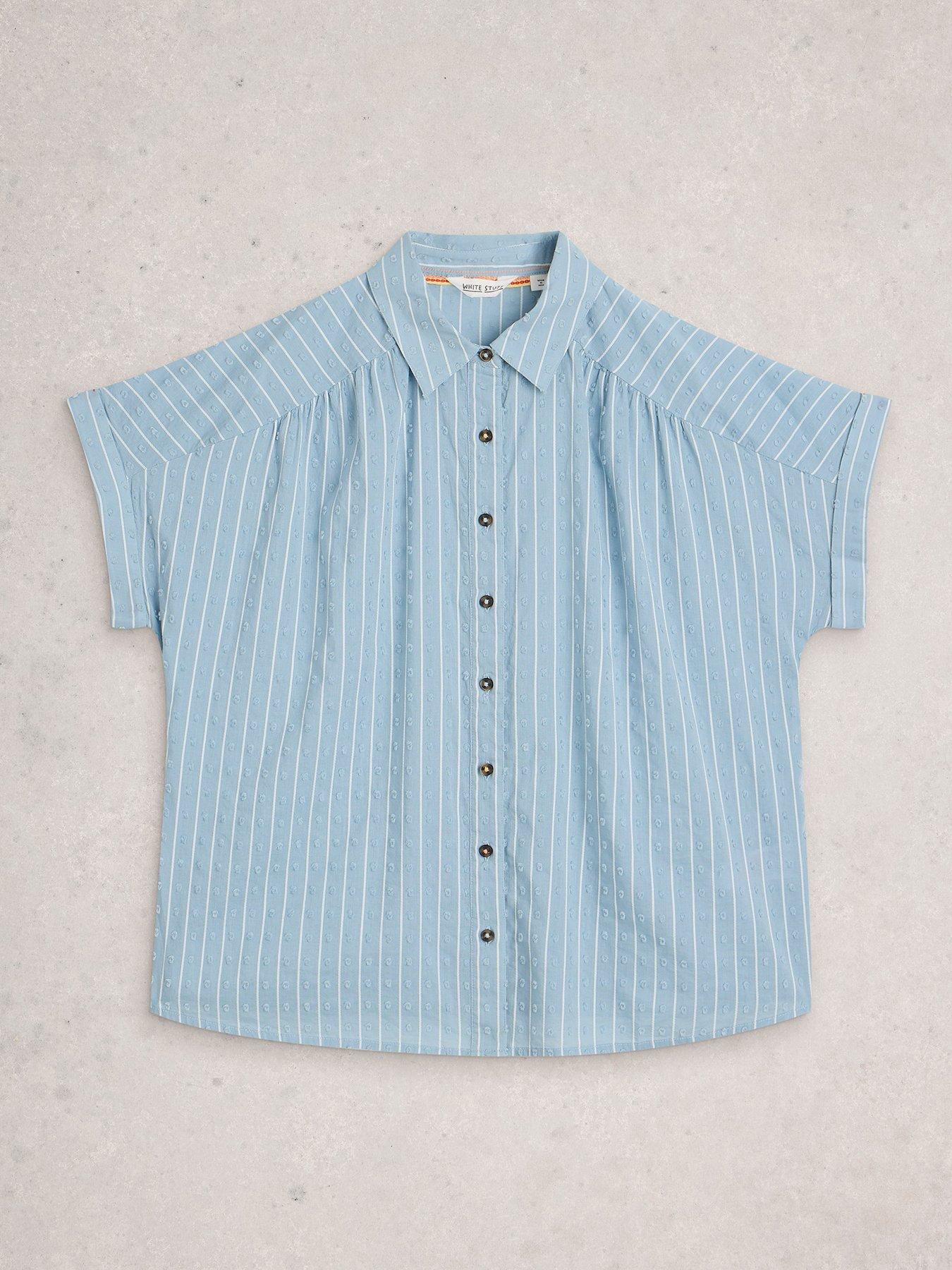 Image 5 of 6 of White Stuff Orla Button Through Shirt